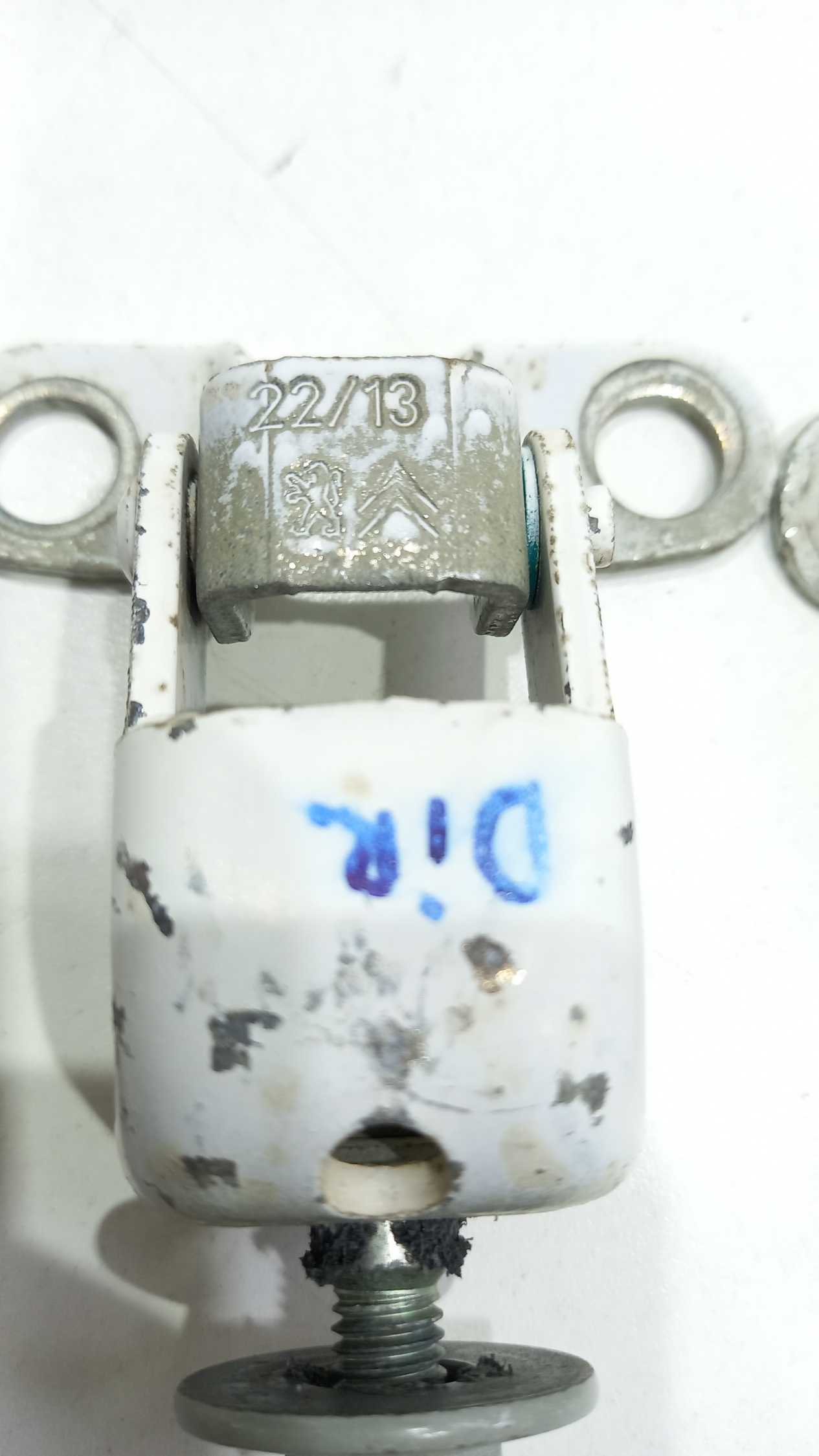 Par Dobradiças Da Tampa Traseira Peugeot  208 2014 5