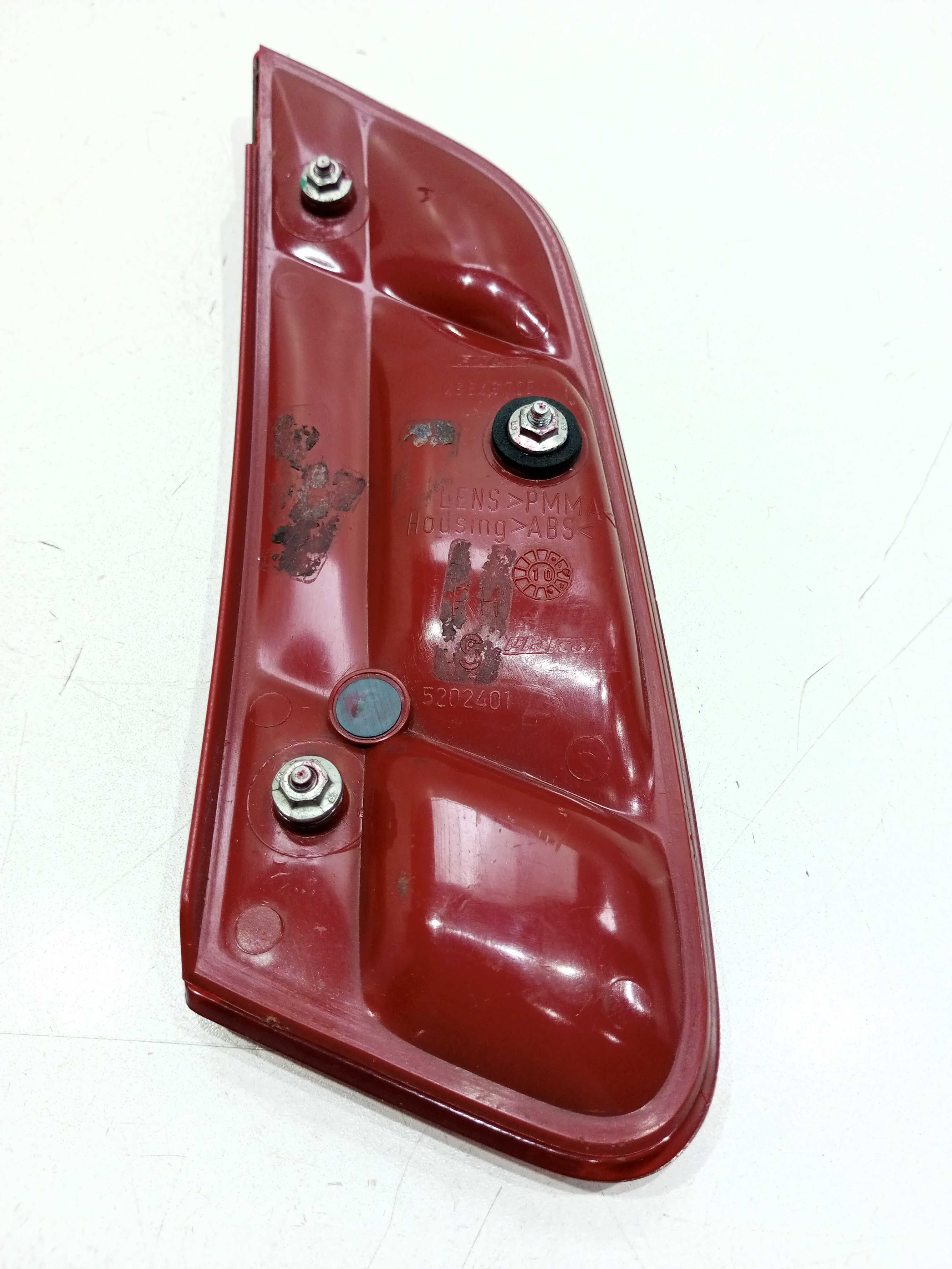 Lanterna Da Tampa Traseira Lado Direito Fiat Siena 2011 Direito/passageiro Vermelho 3