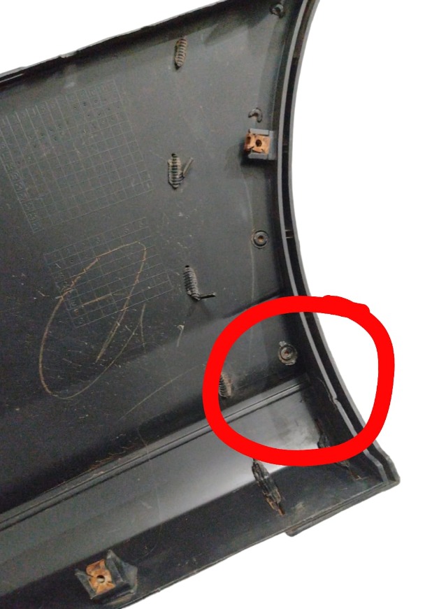 Polaina Tras. Esquerda Vw Saveiro 2018 5u7807473 5