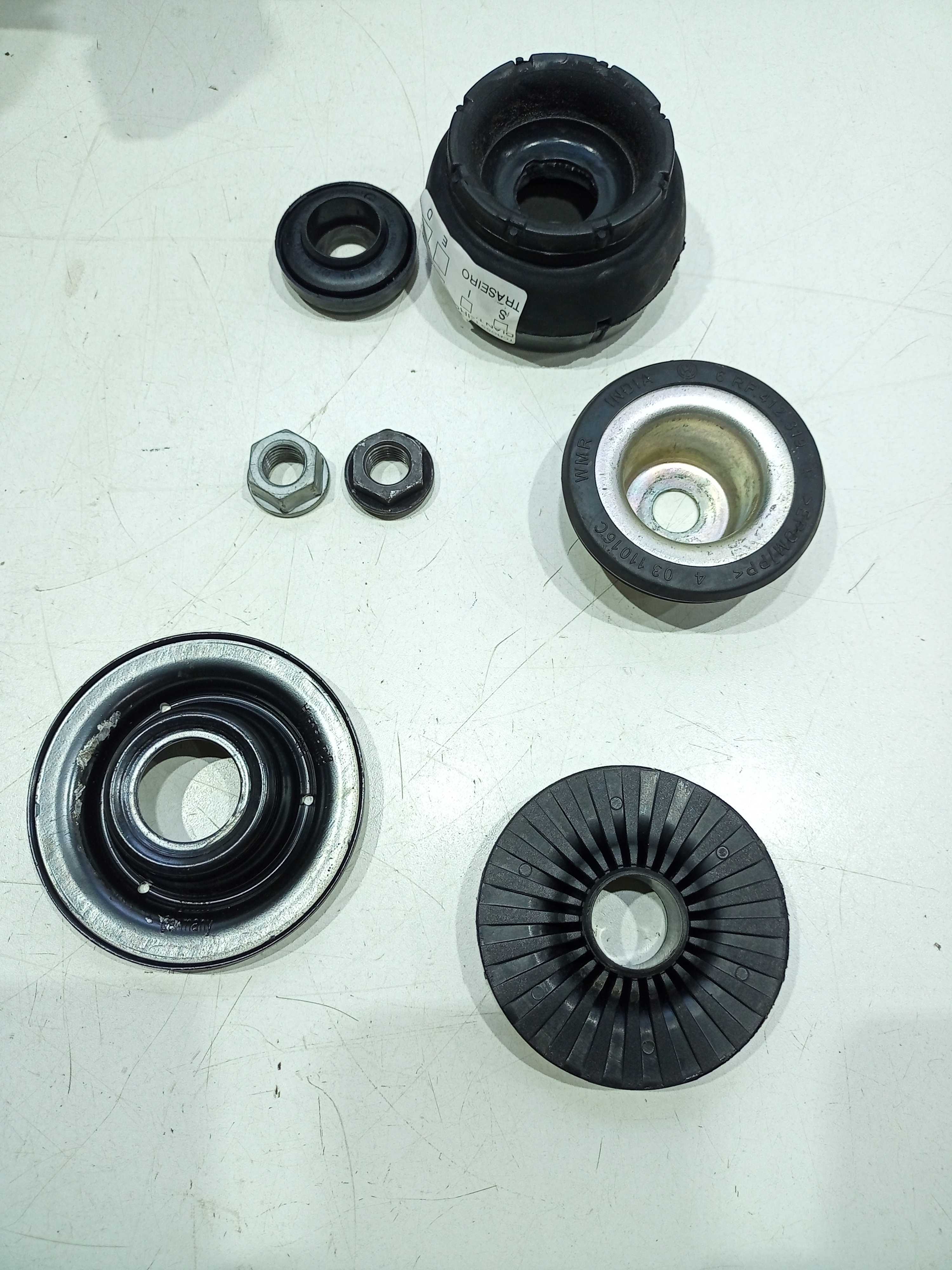Kit Batente Coxim Do Amortecedor Dianteiro Vw T- Cross 2020 4