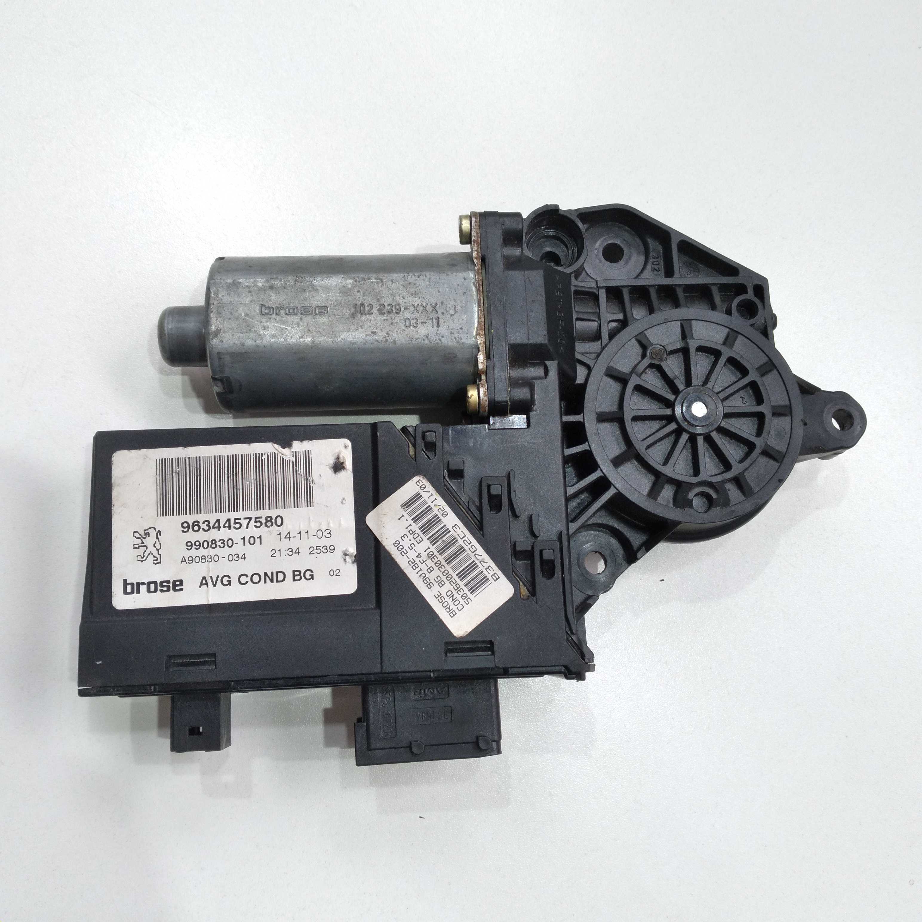 Maquina De Vidro Elétrico Dianteiro Esquerdo 307 4