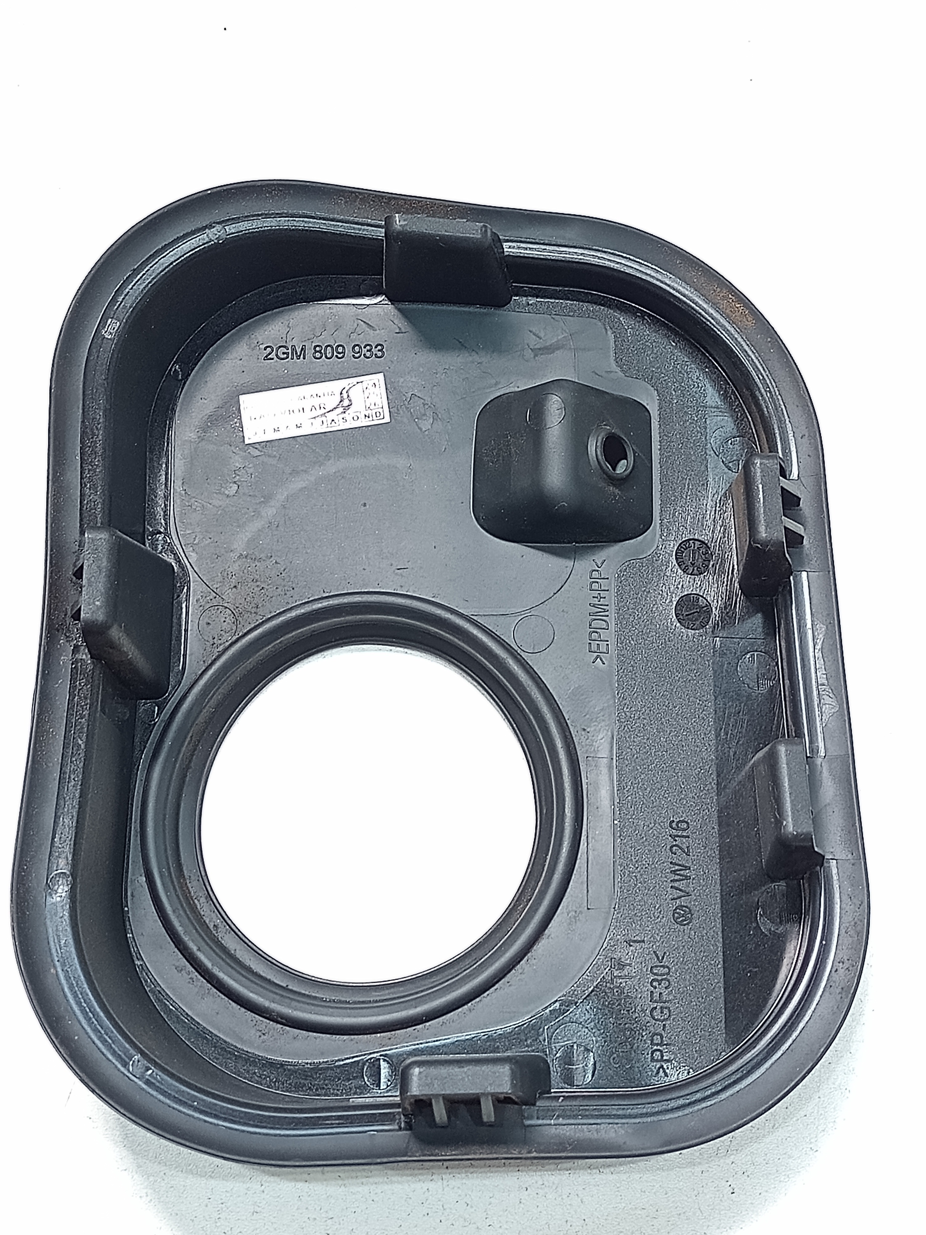 Tampa Acabamento Tanque T-cross Sense Tsi 2020  Preto 2020 1