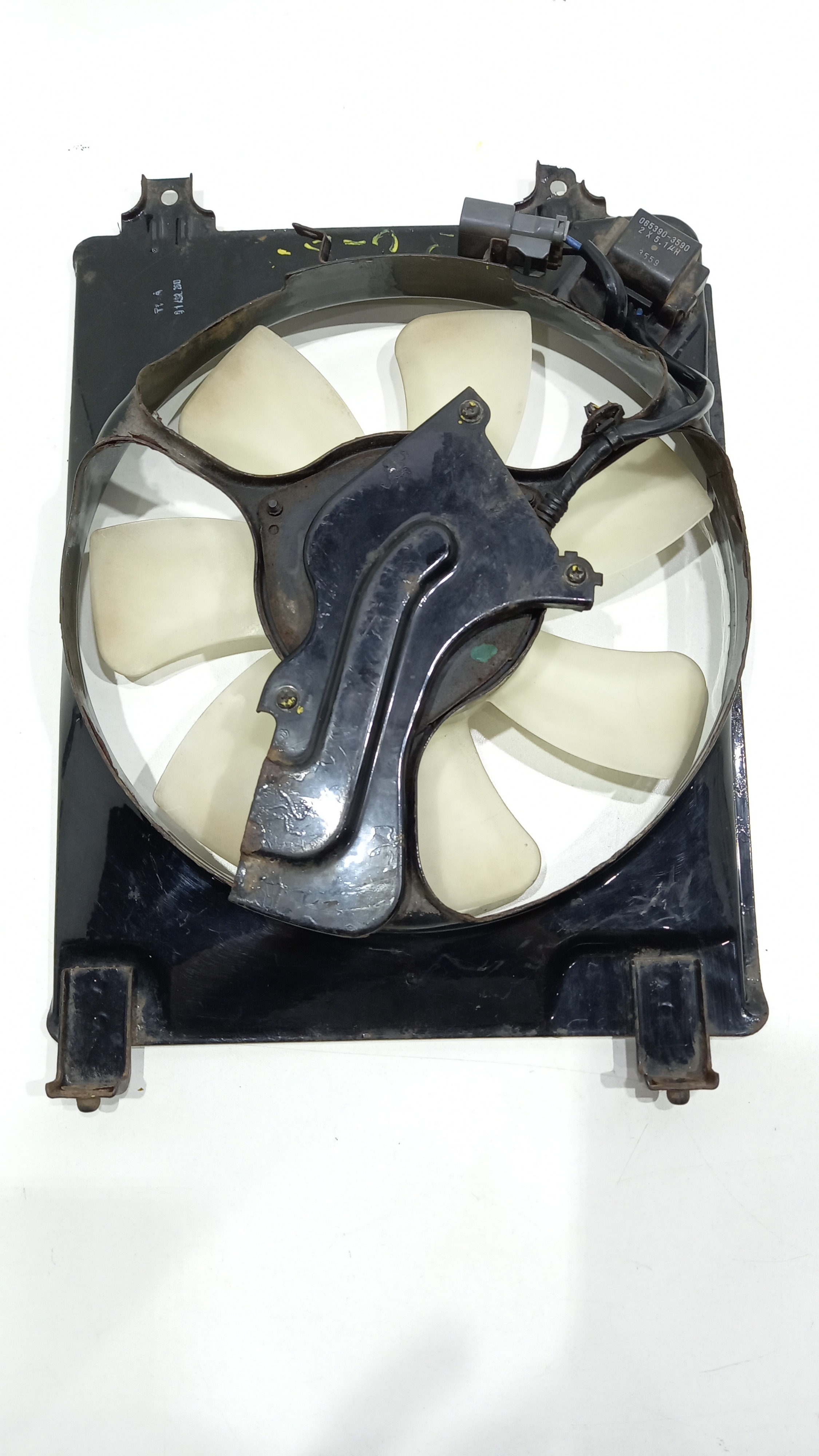 Ventoinha Com Defletor Civic 1.8 2007 2008 2009 2010 7 Pás 3