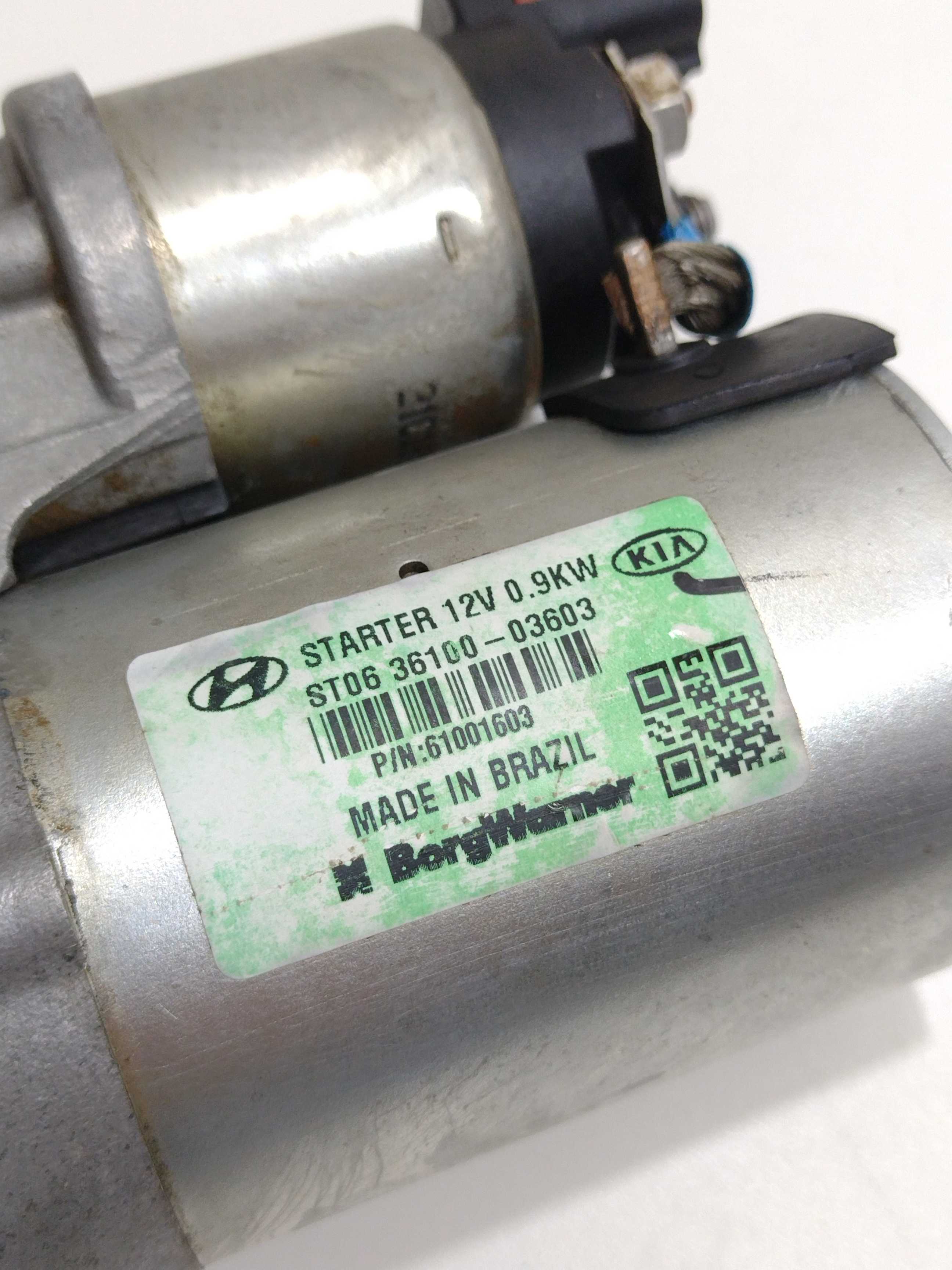 Motor De Partida Hyundai Hb20s Evolution 1.0 12v Cvvt 2022 2