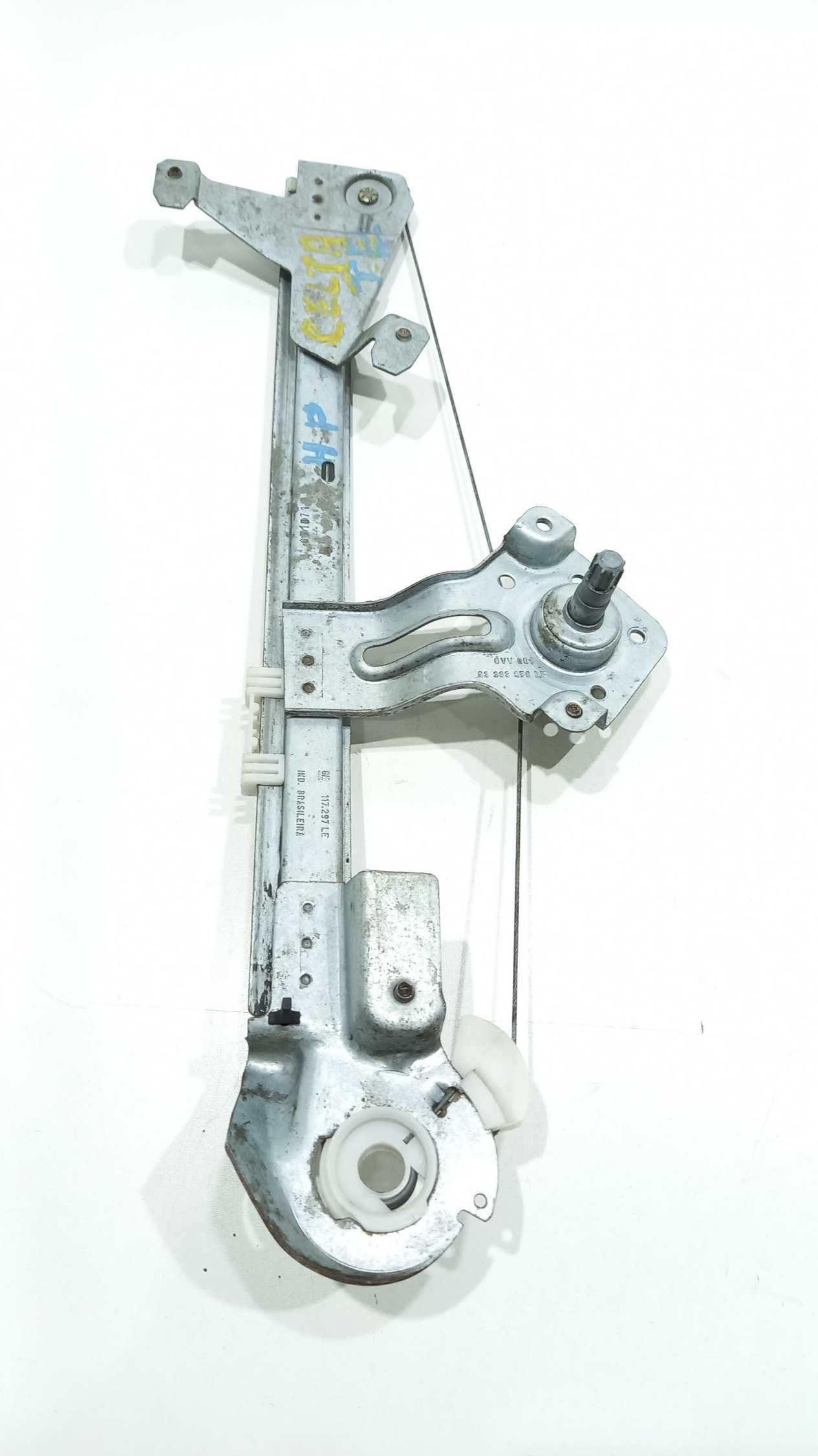 Maquina De Vidro Manual Traseira Esquerda Gm Celta 4p 2010 1