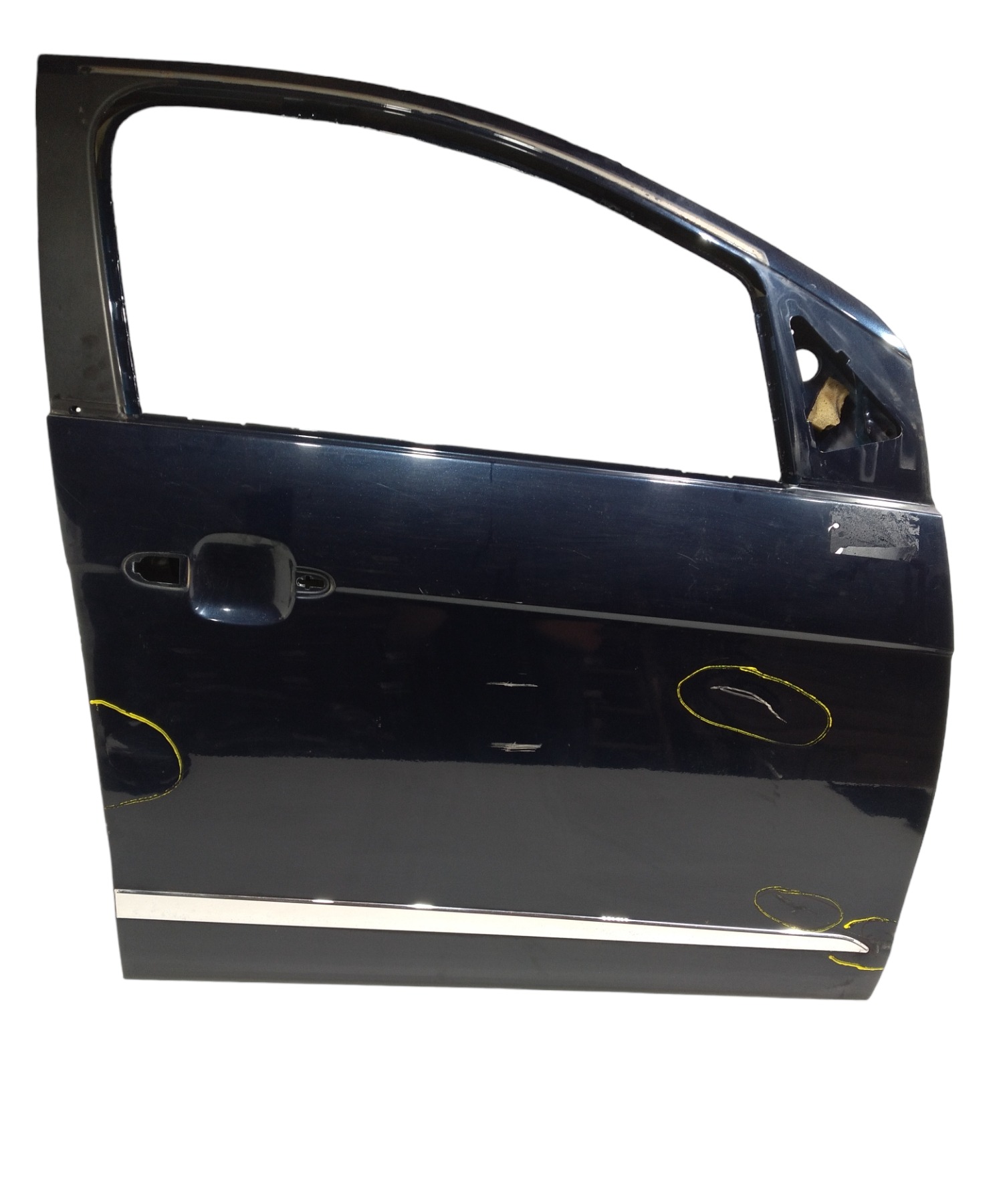 Porta Dianteira Direita Fiat Grand  Siena Essenc 1.6 2013 Dianteira Direito Azul 2