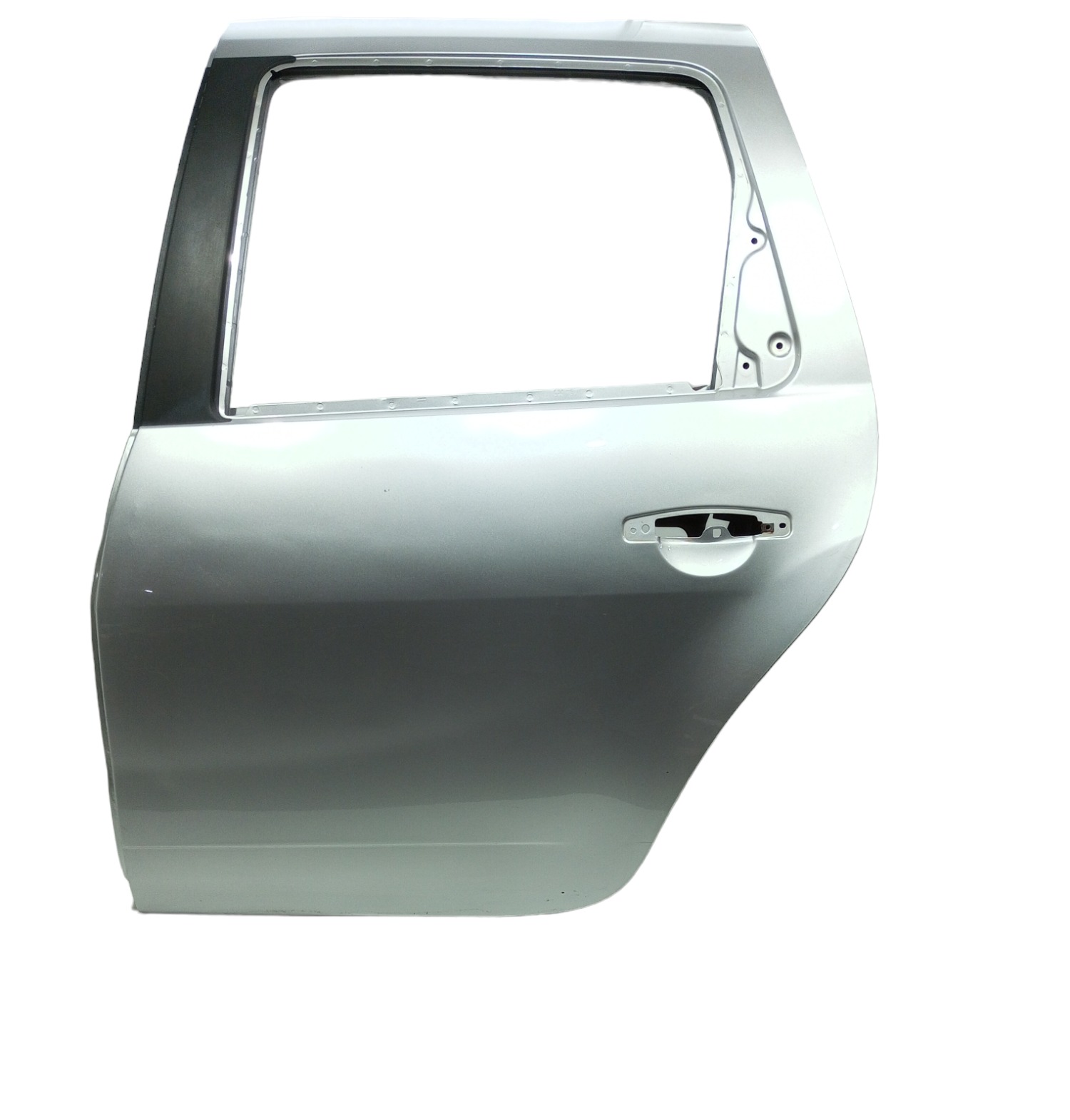 Porta Traseira Esquerda Renault Duster 1.6 2014 Dynamique Traseira Esquerdo Prata 5