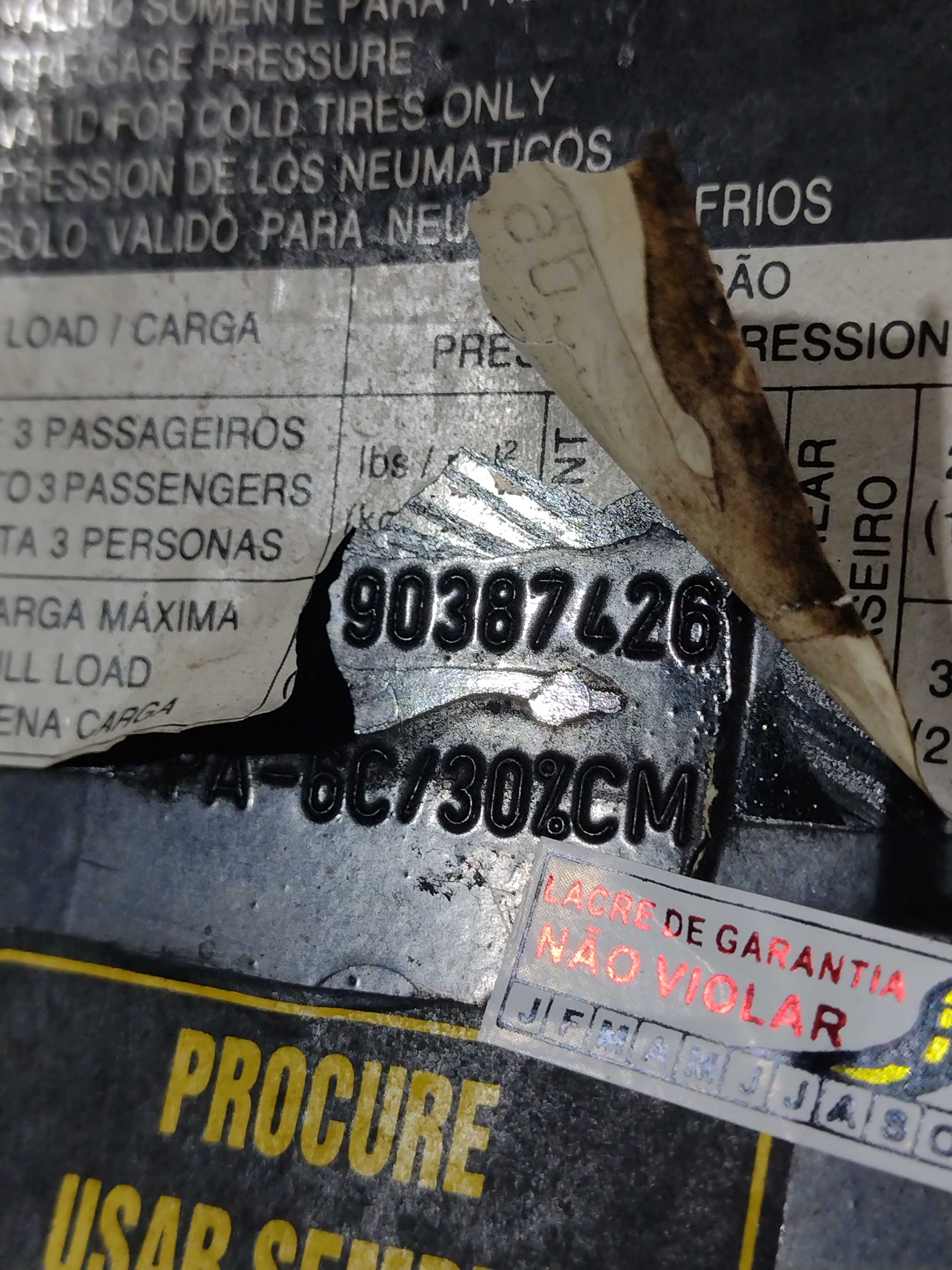 Portinhola Tampa Tanque Combust Corsa Hatch 1999 4 Portas Preto 2010 3