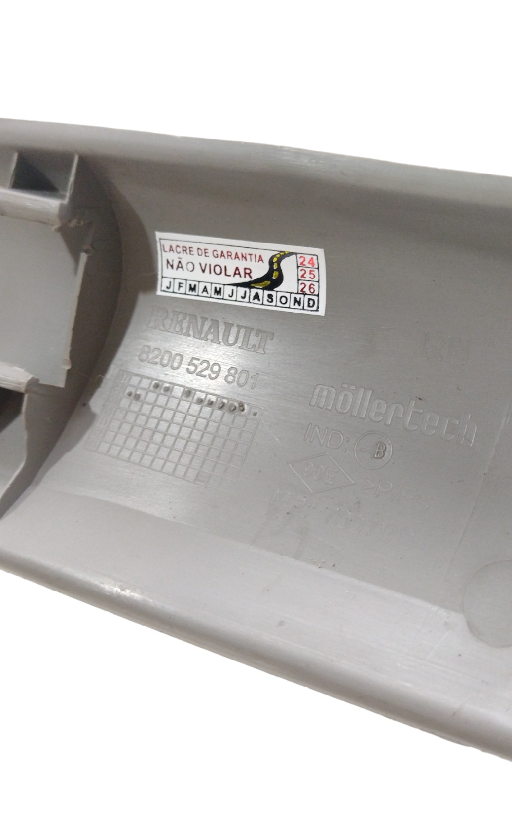 Moldura Acab Para Brisa Diant Dir Sandero 2013 8200529801 3