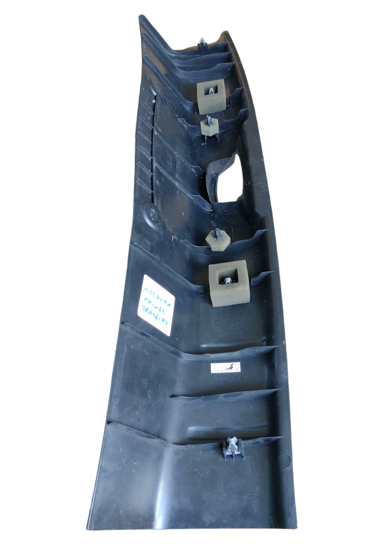 Moldura Acabamento Painel Traseiro C3 2017 96775320zd Preto 3