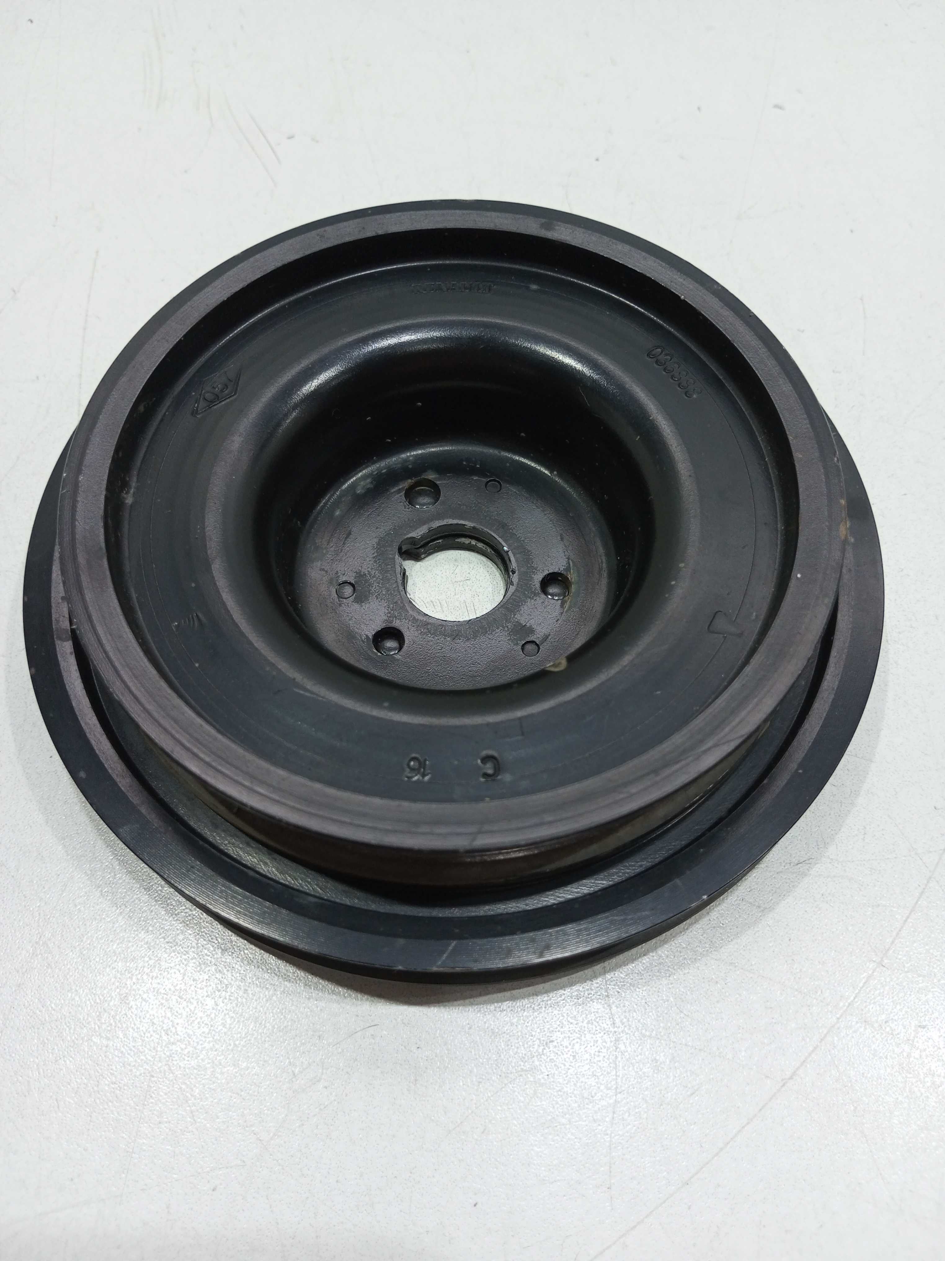 Polia Virabrequim Renault Sandero 1.0 16v 2016 Com Ar 2