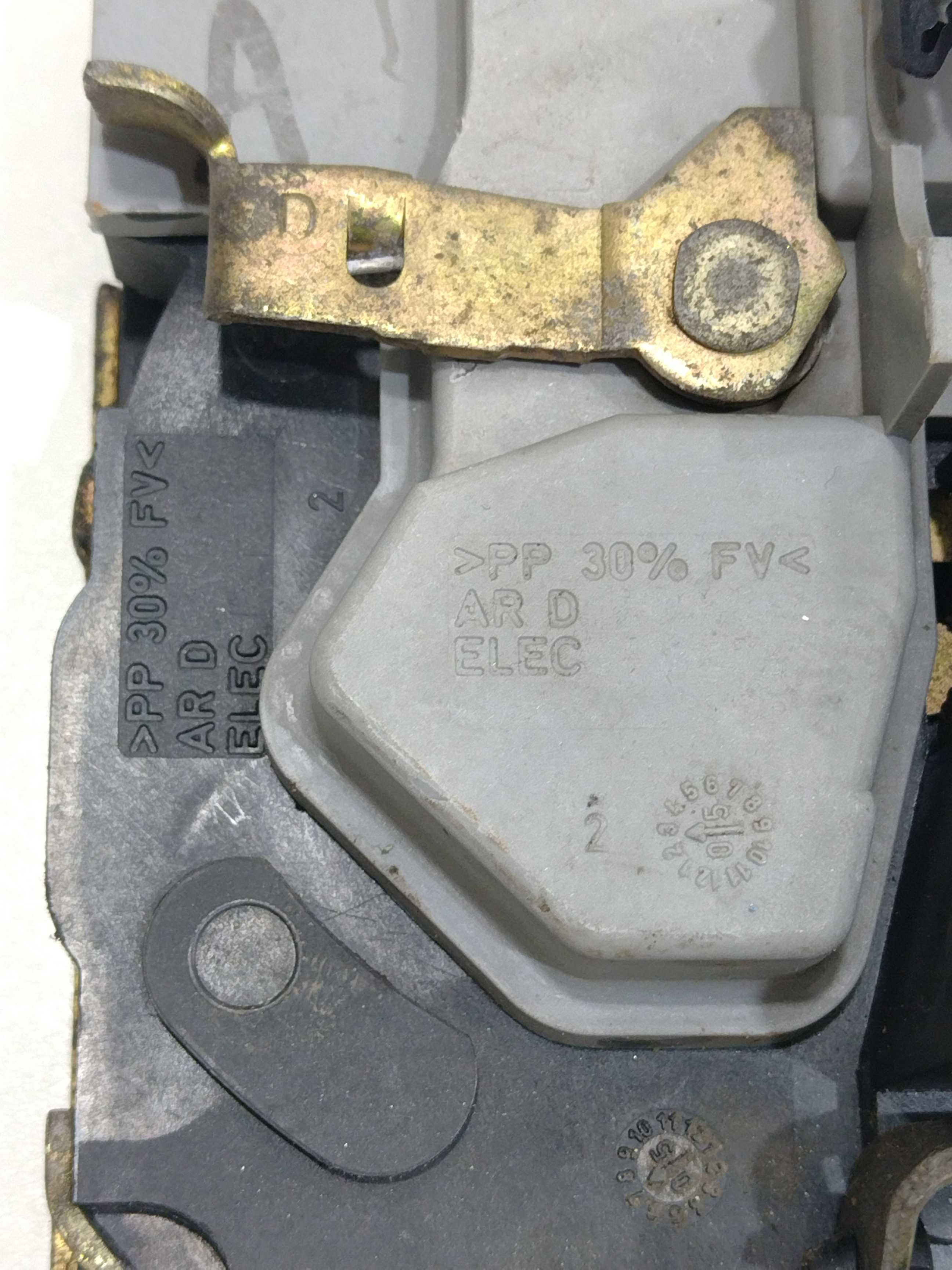 Fechadura Trava Elétrica Traseira Direita Peugeot 206 2007 4
