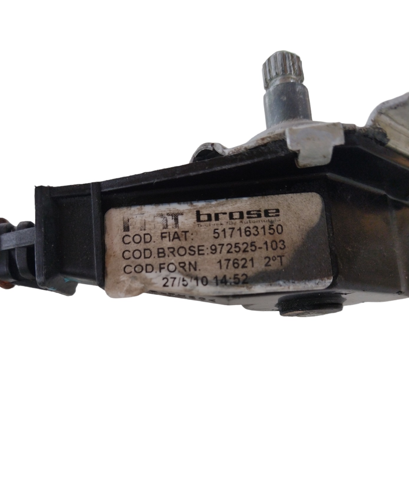 Máquina Vidro Traseira Direita Siena Fire 2011 Orig J 4