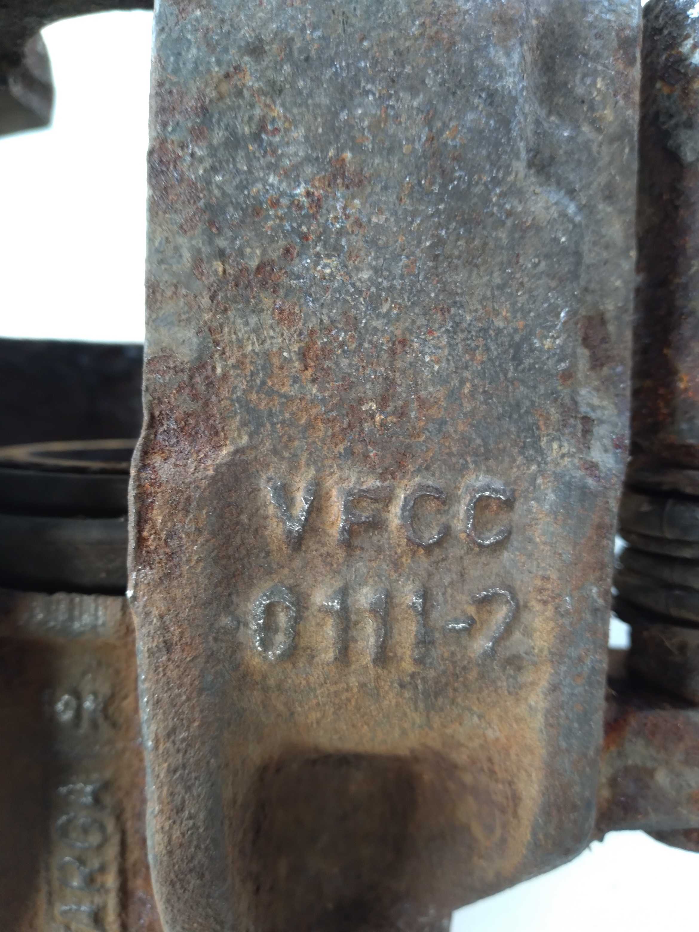 Pinça dianteira esquerda fiat elba premio uno vfcc0111-2 3
