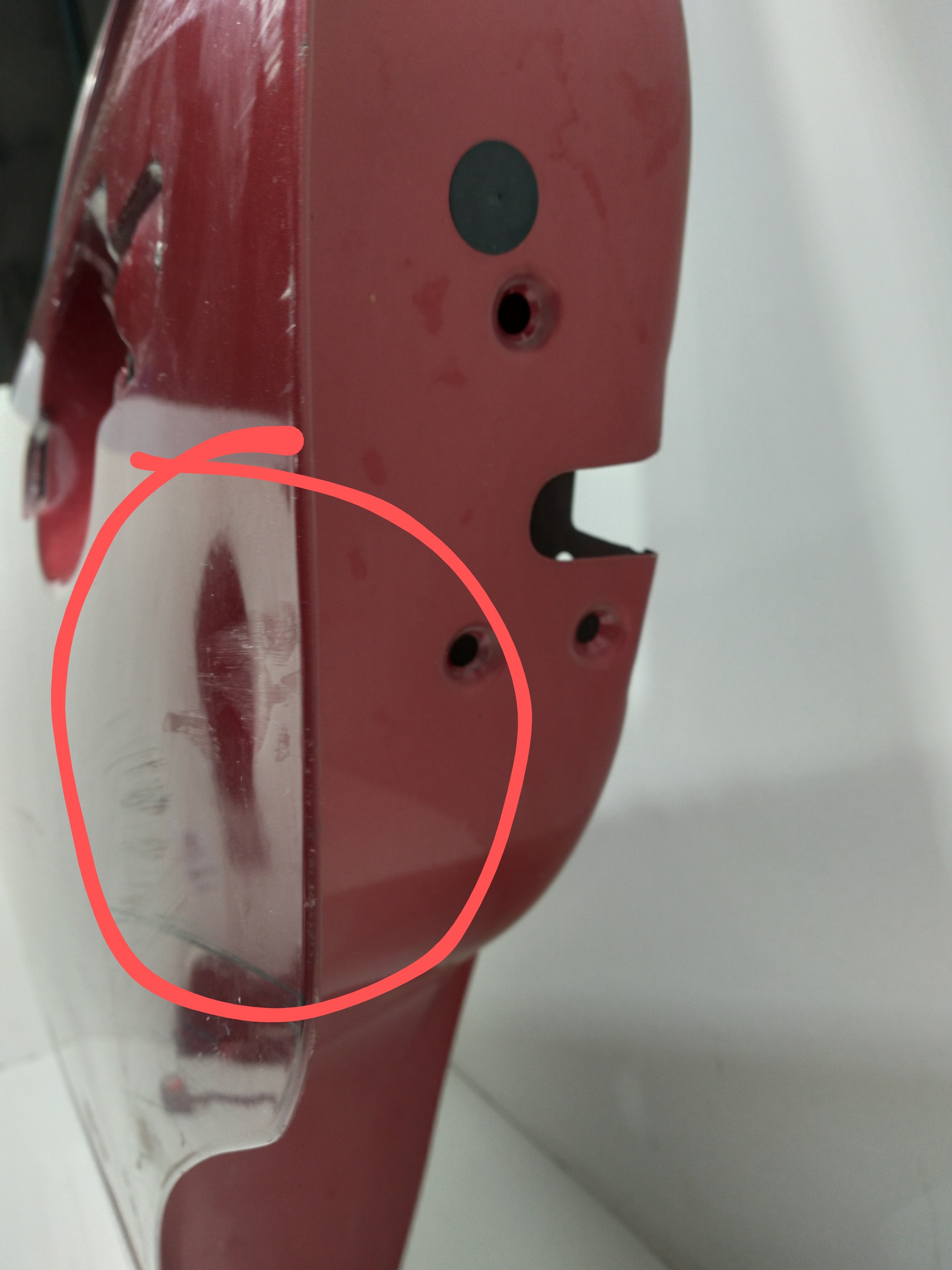 Porta Traseira Esquerda Citroën C3 Glx 1.4 8v 2011 Traseira Esquerdo Vermelho 4