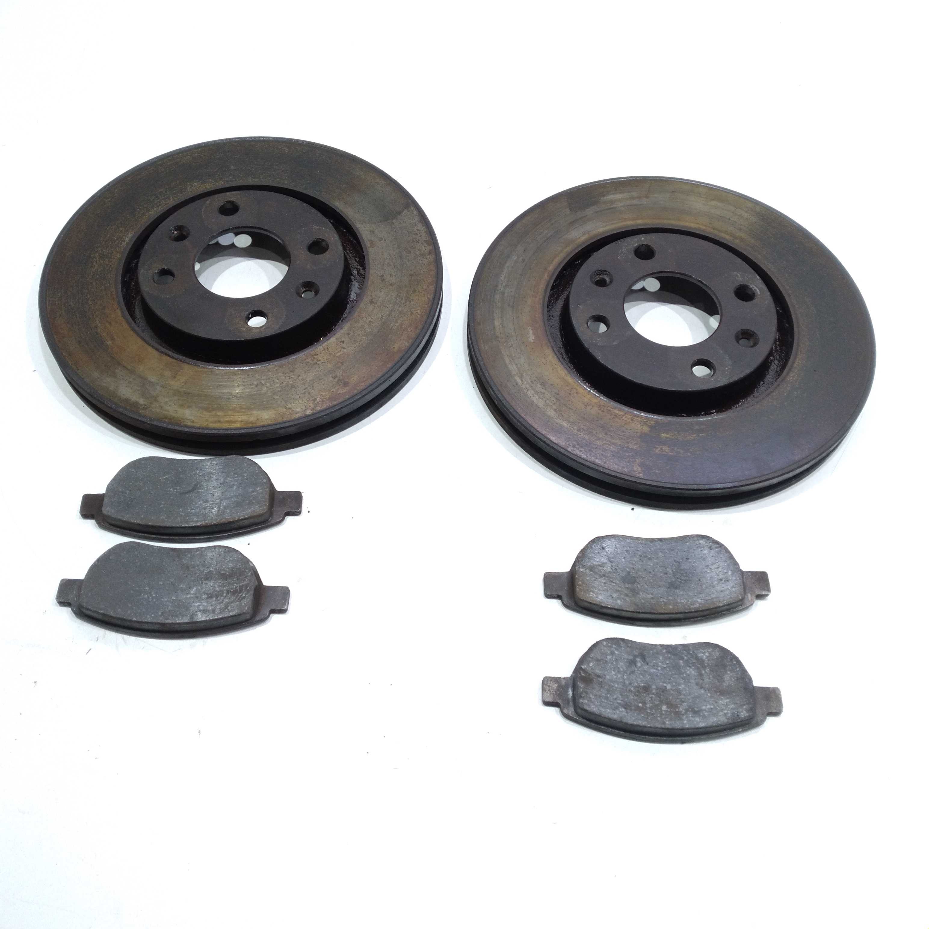 Kit Discos E Pastilha Dianteiras Peugeot 307 2.0 2004 1