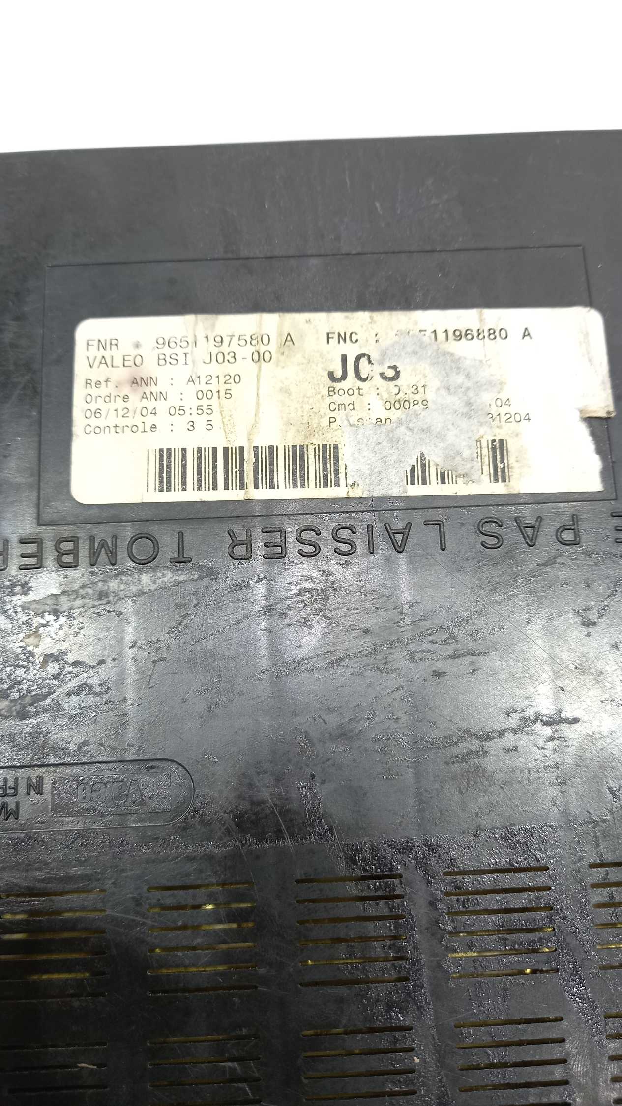 Módulo De Injeção E Bsi Peugeot 307 2.0 Auto. 2005 S/ Chave 4