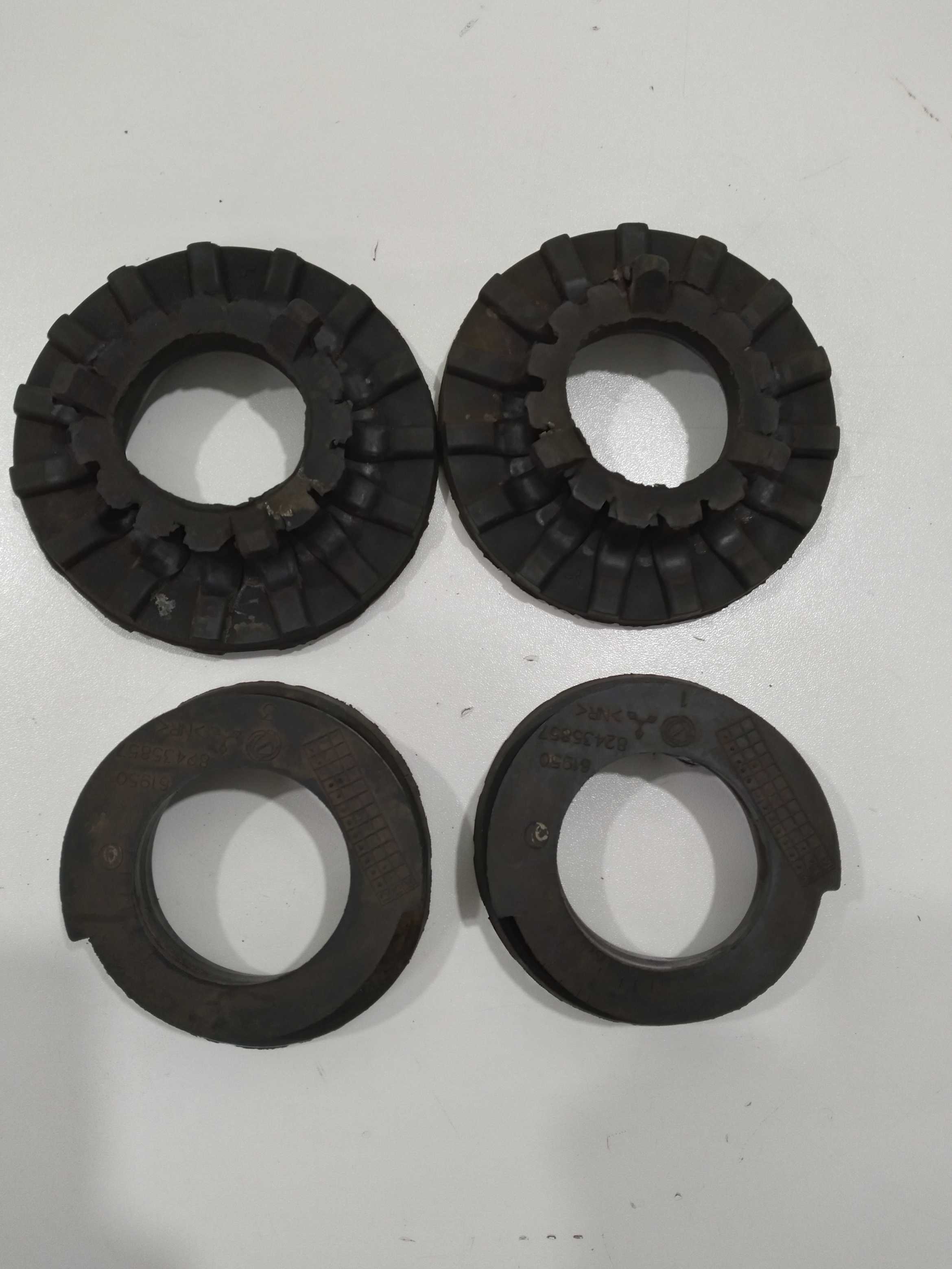 Kit Borracha Batente Molas Traseira Grand Siena 1.4 2013 2