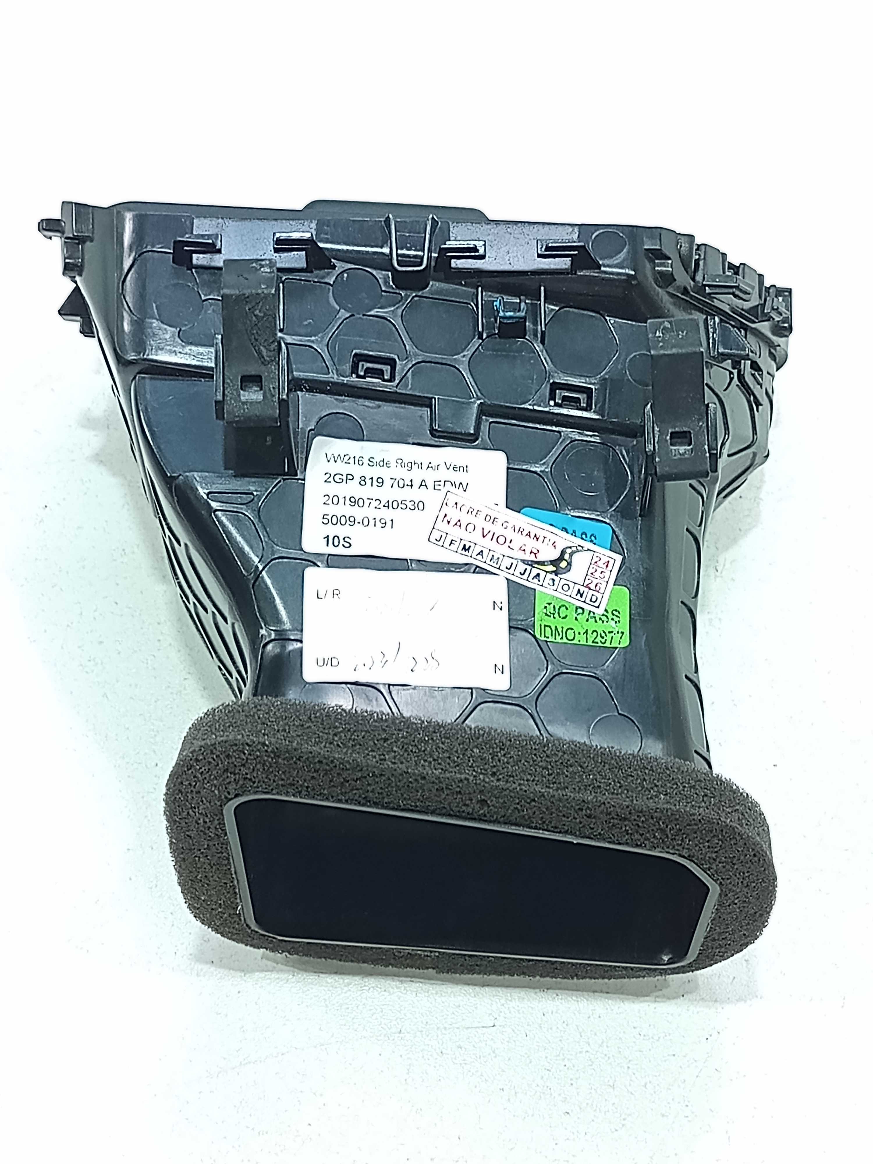 Difusor Ar Direito Painel T-cross Sense Tsi 1.0 2020 1