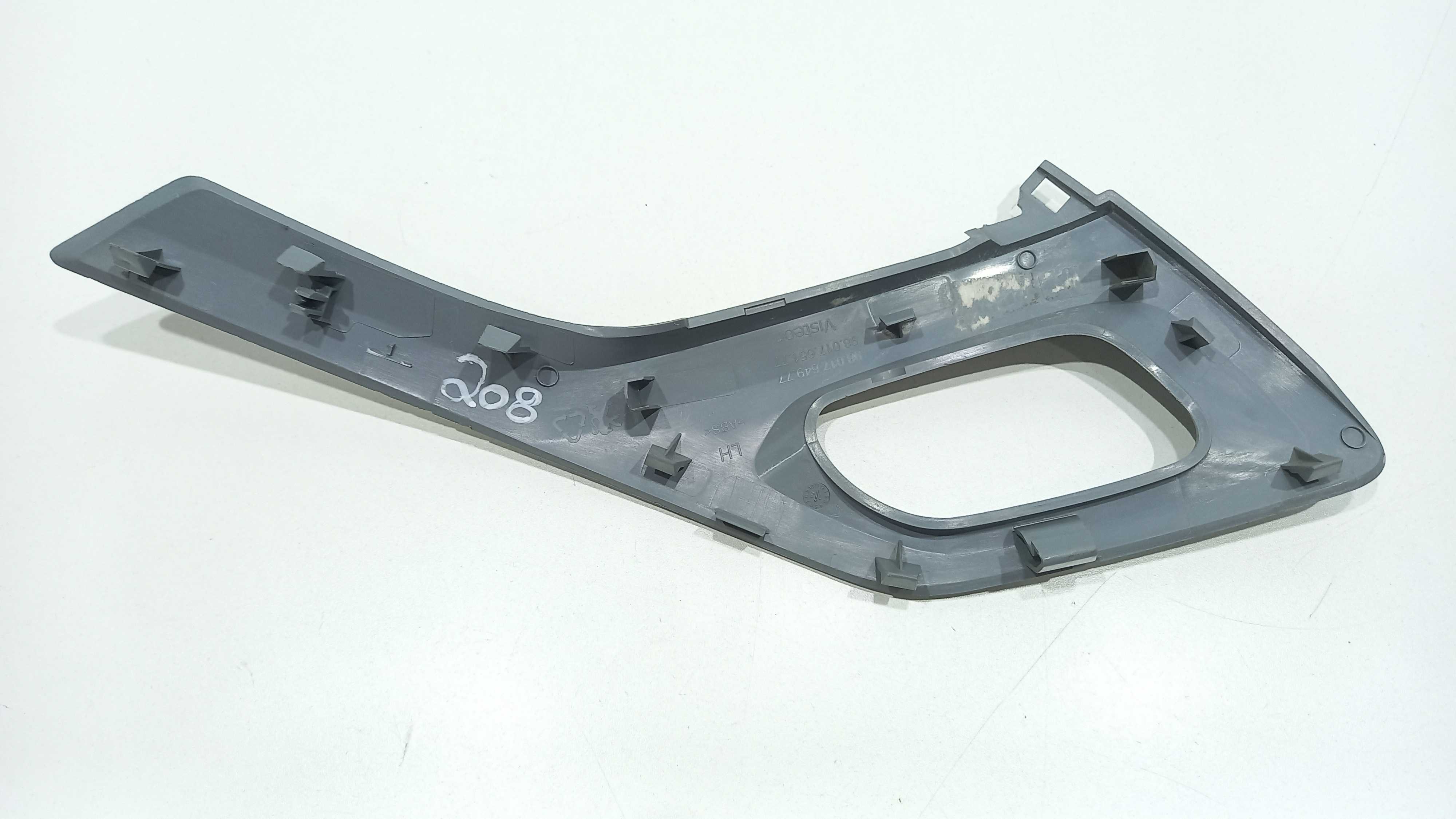 Moldura Da Macaneta Dianteira Esquerda Peugeot 208 2014 2