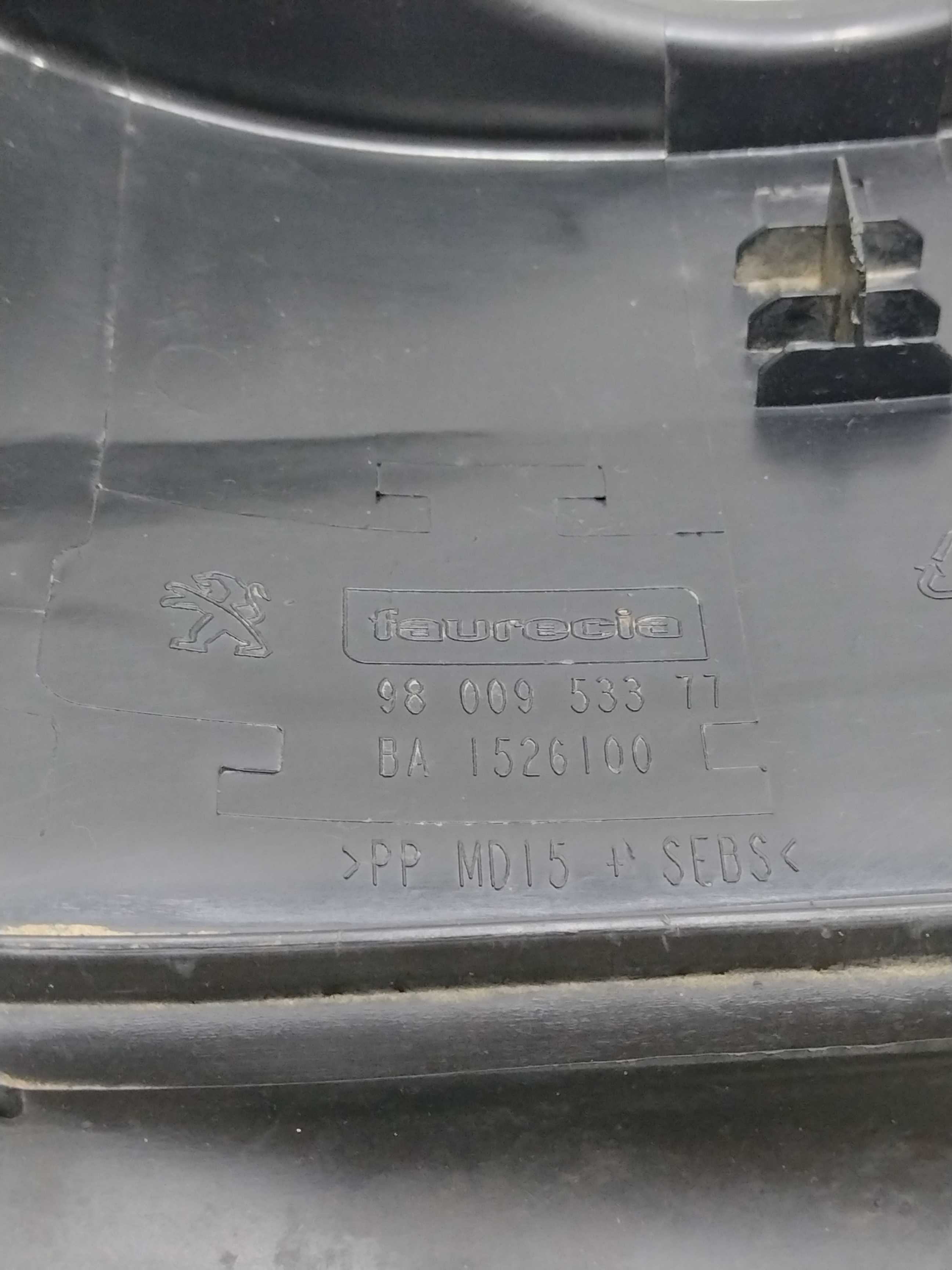 Moldura Superior Chave Seta Peugeot 2008 2018 3