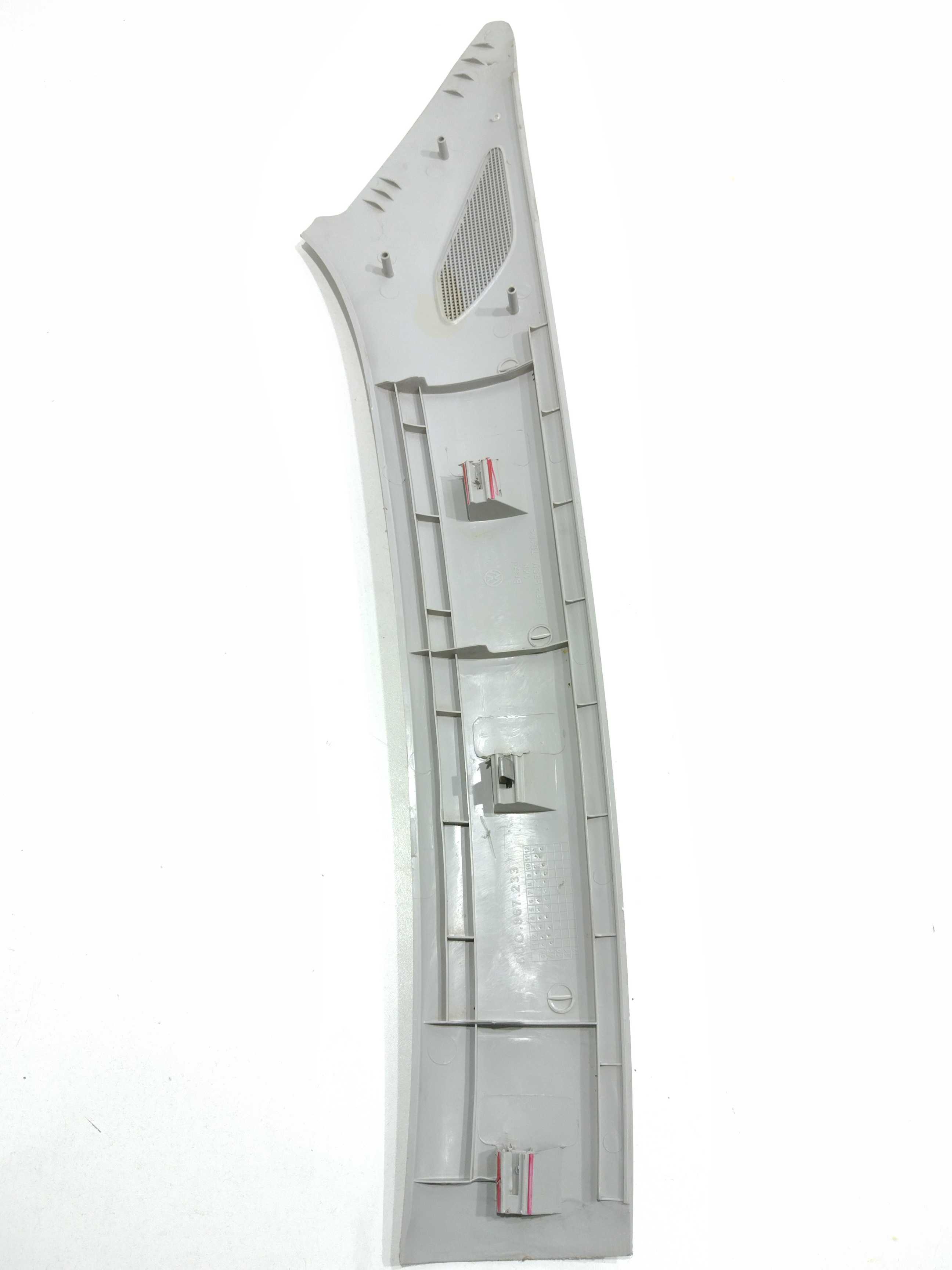 Moldura Coluna Porta Esquerd Parabrisa Gol G5 Vw 2009 Orig 5
