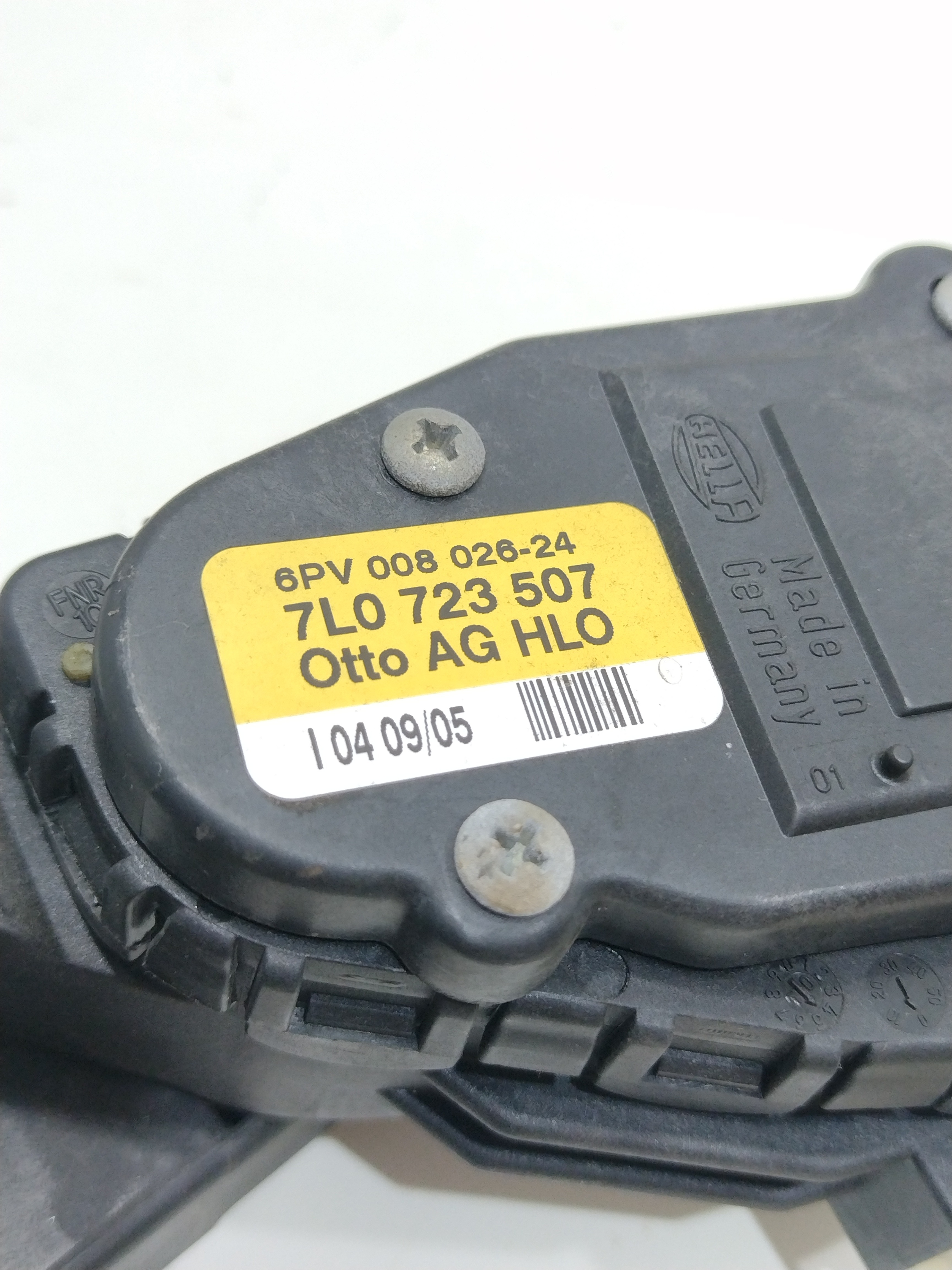 Pedal Acelerador Eletrônico Touareg 2005 Vw 4
