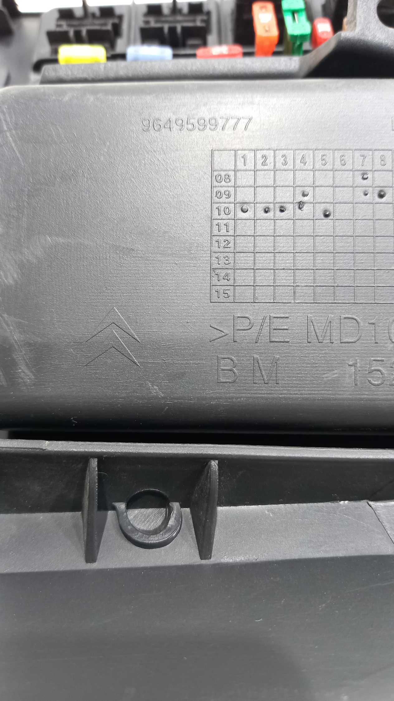 Tampa Caixa De Fusíveis Citroën C4 Pallas 2010 7