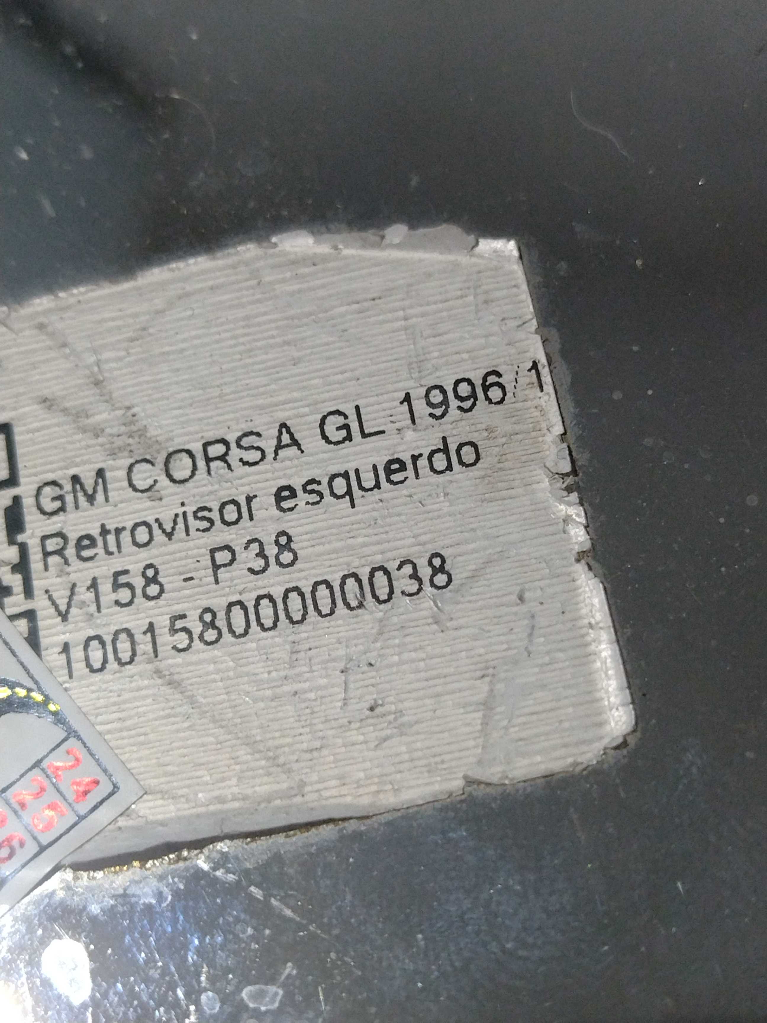 Espelho Retrovisor Lado Esquerdo Corsa 1996 10015800000038 3
