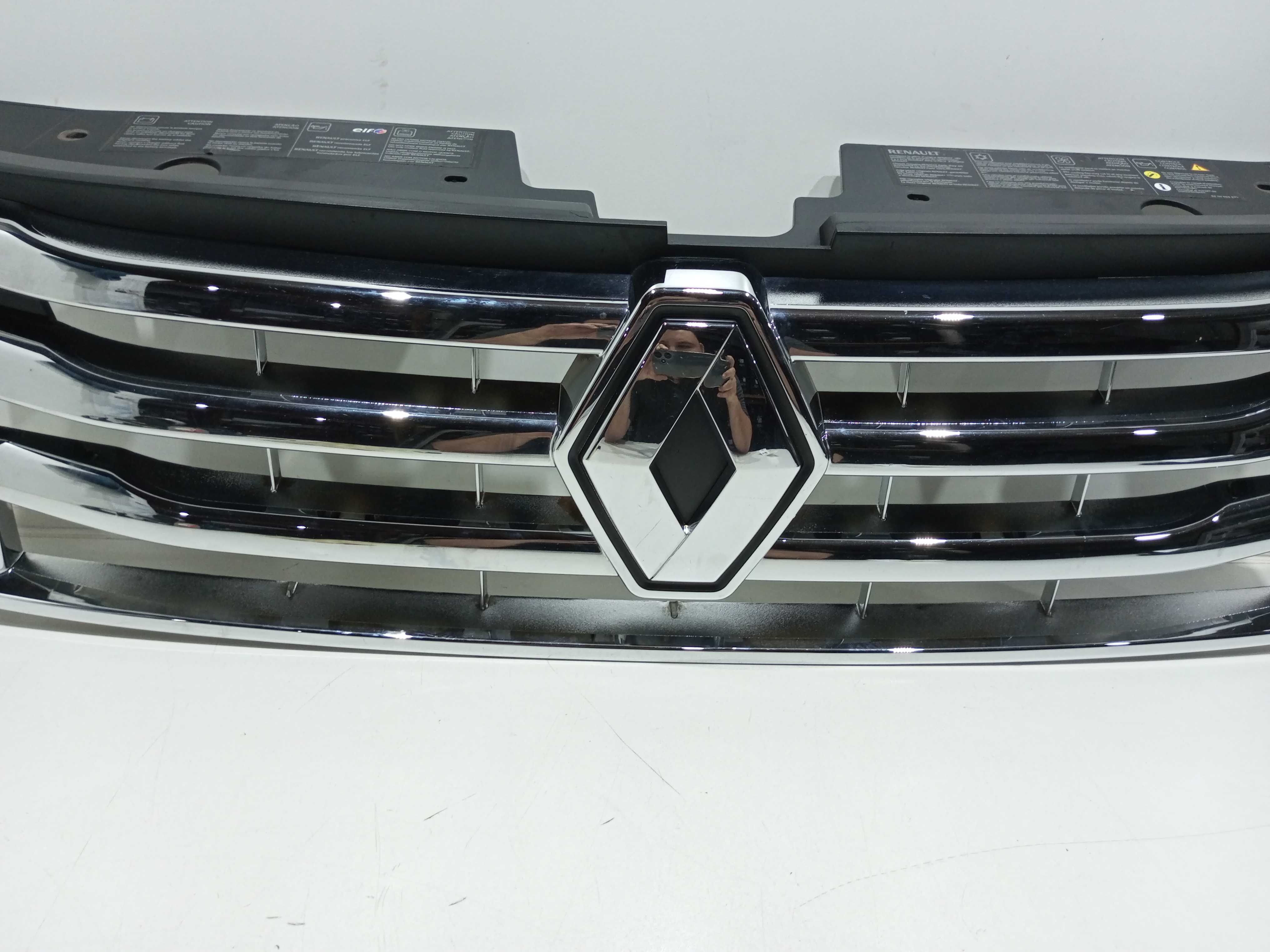 Grade Emblema Cromado Renault Duster 1.6 2014 Original 4