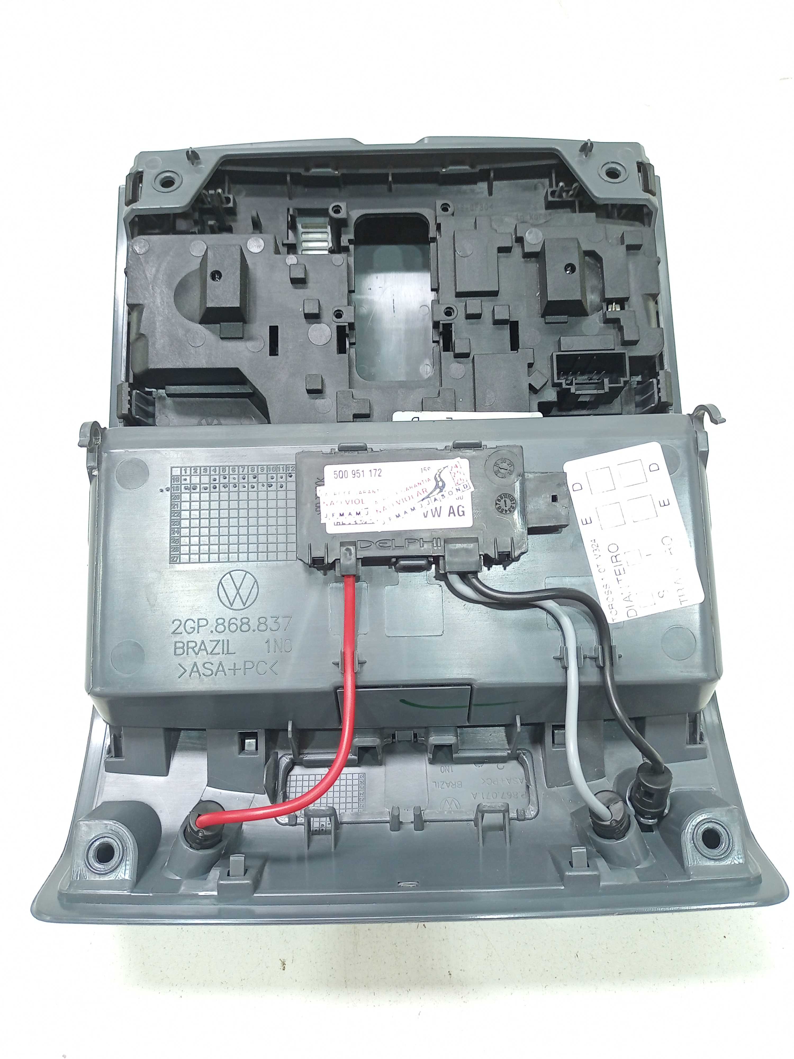 Luz Teto Cortesia Porta Óculos T-cross Sense Tsi 2020 4