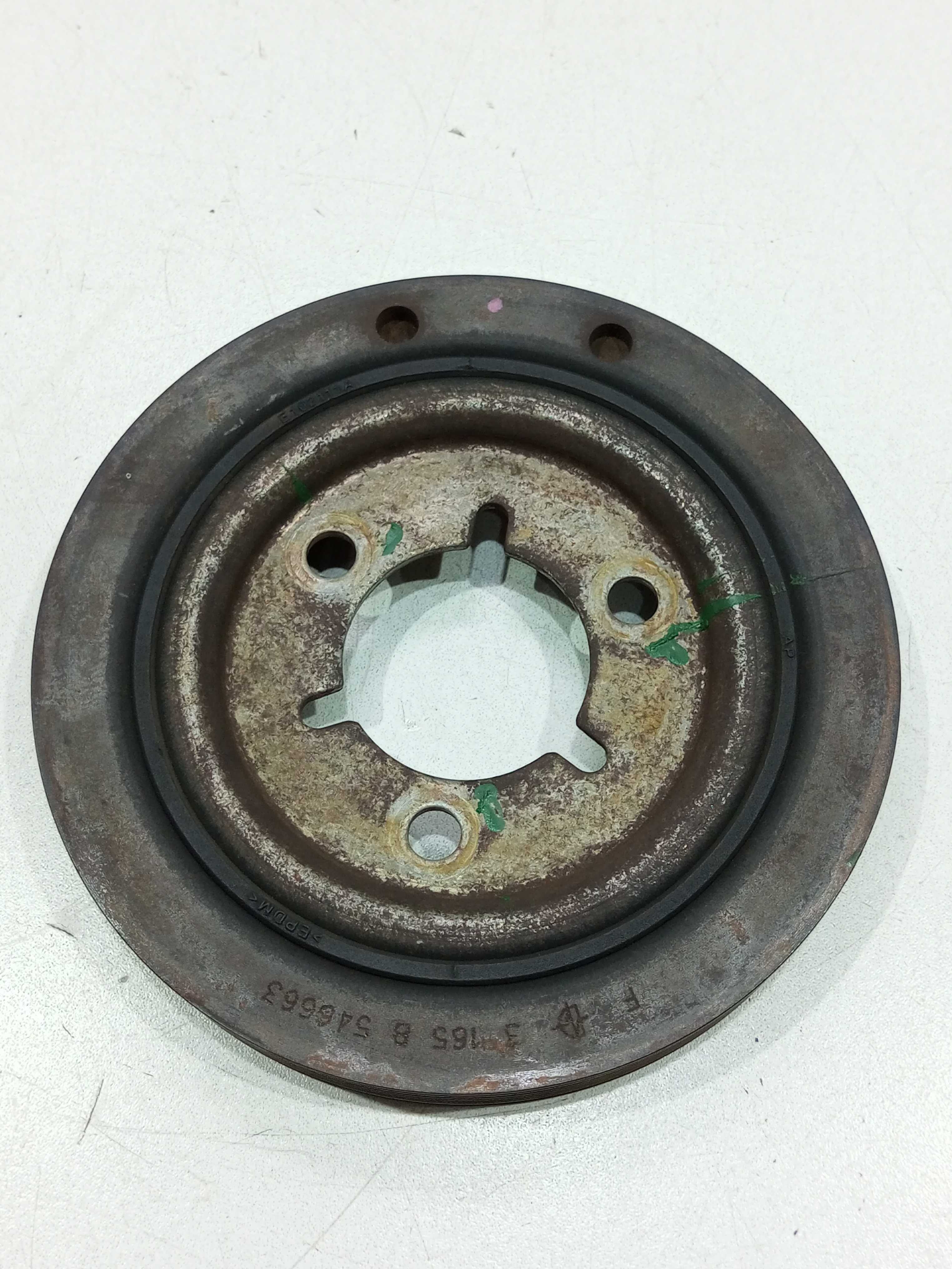 Polia Do Virabrequim Citroen C3 1.6 2014 Automático 1