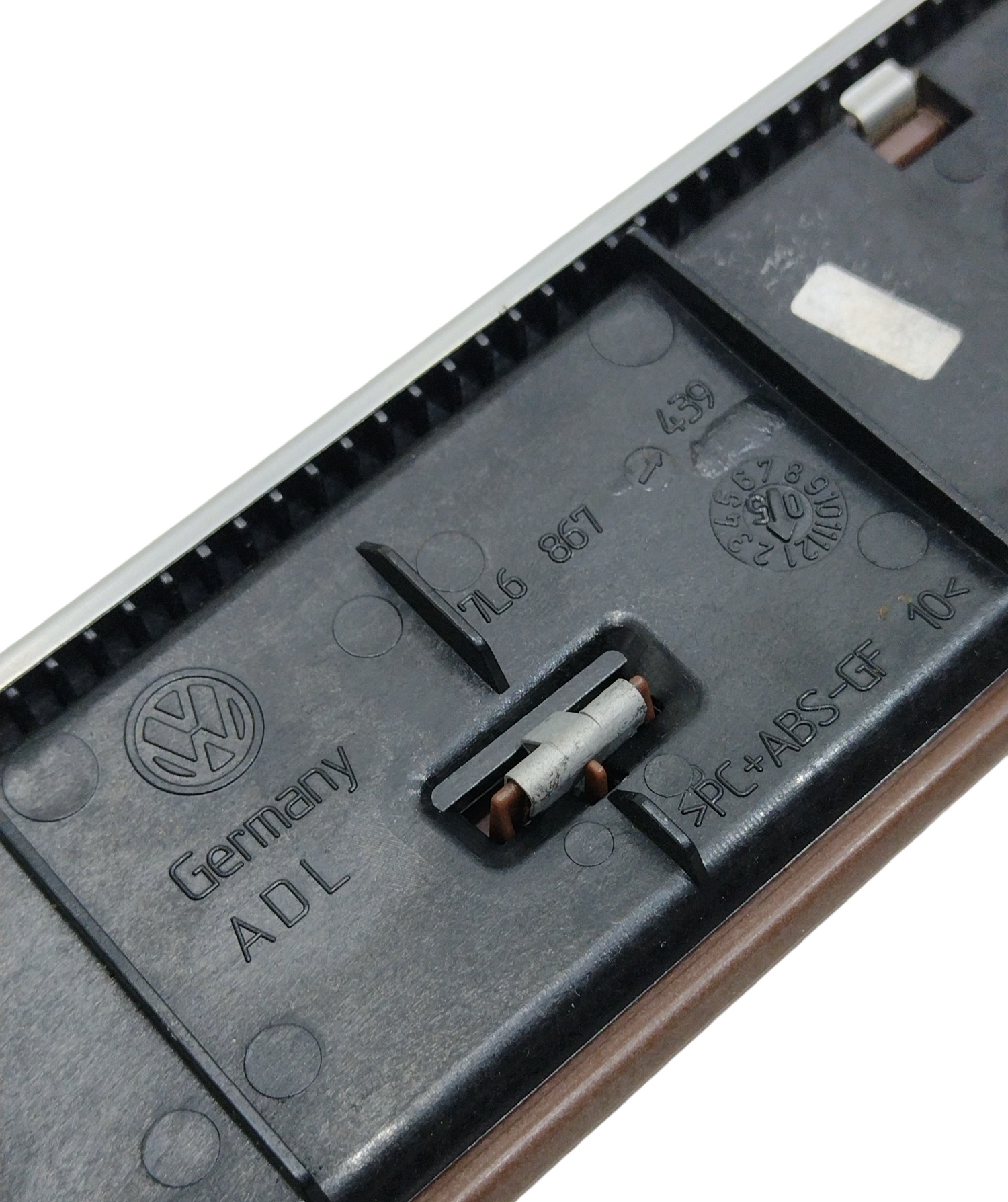 Régua Porta Maçaneta Interna Diant Esquerda Touareg Vw 2005 6