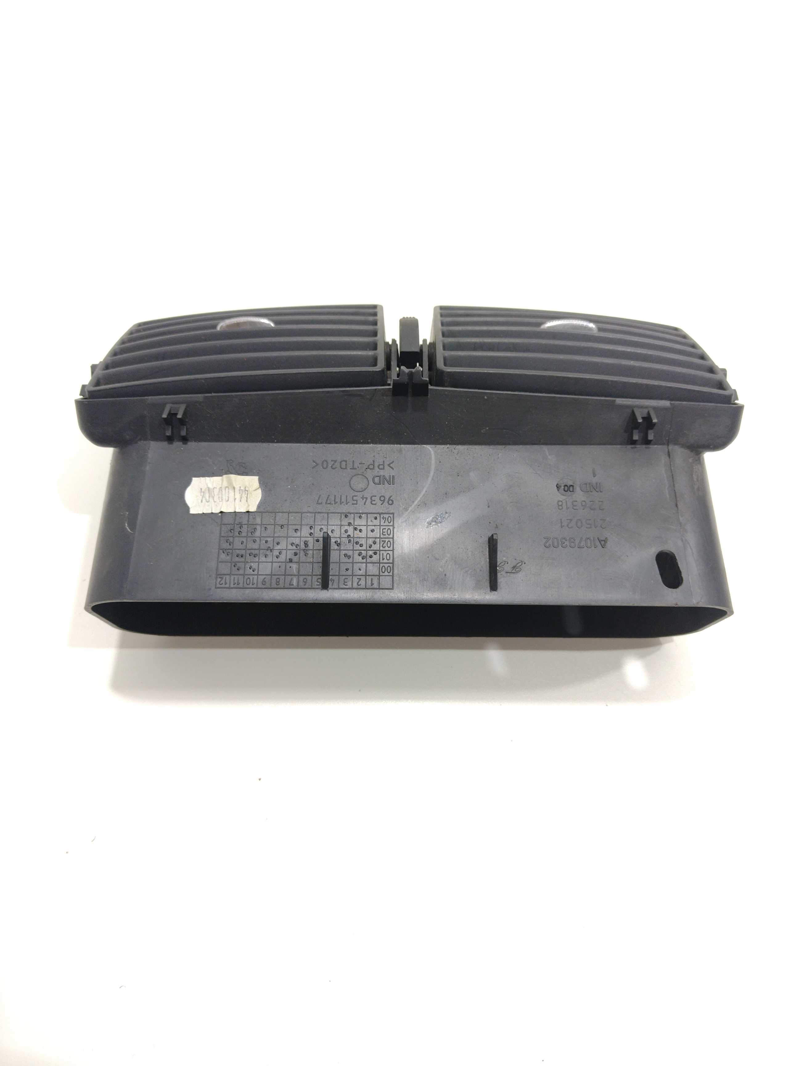 Difusor De Ar Central Peugeot 307 2004 Rallye Original 2