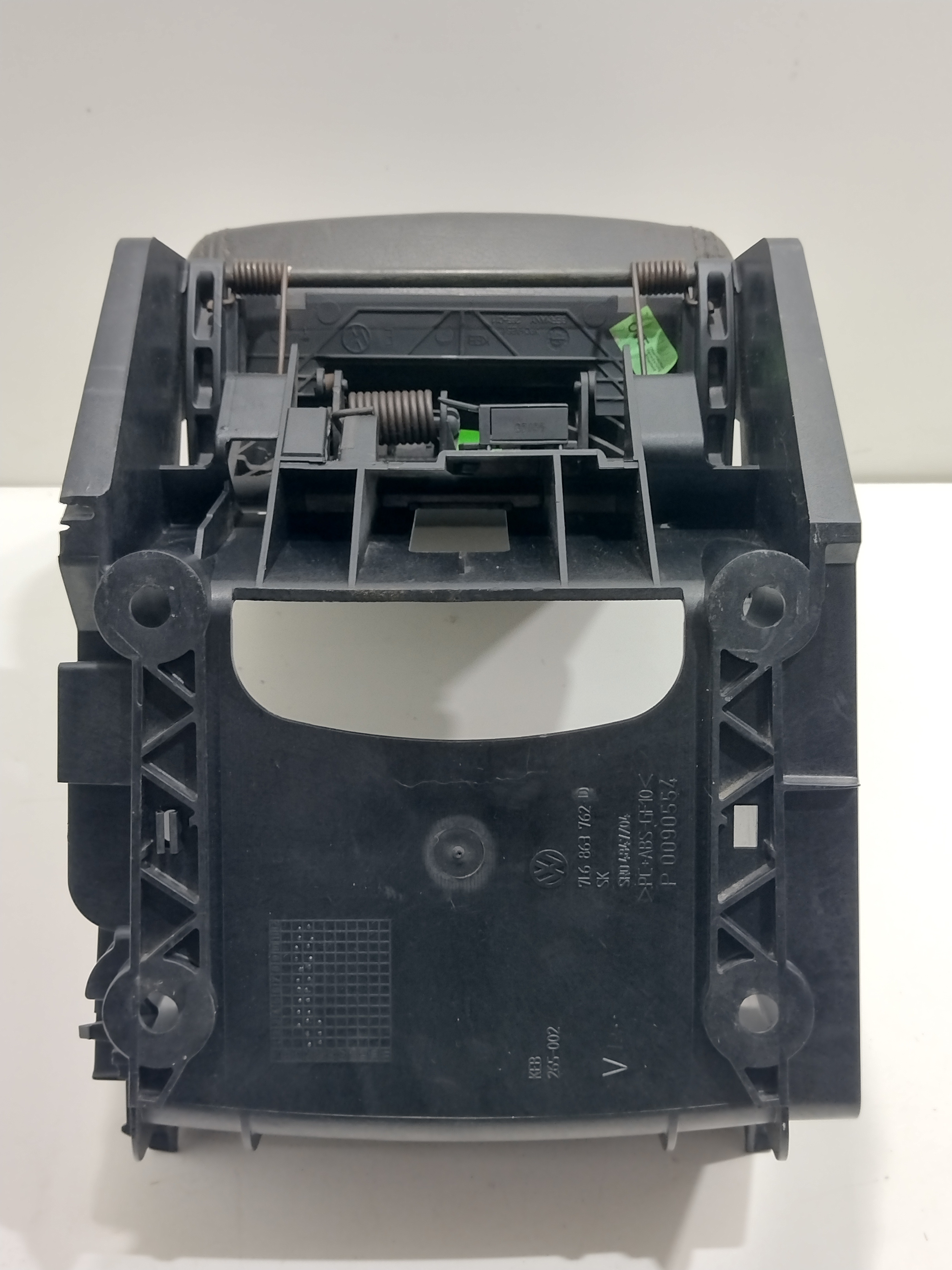 Console Central Apoio De Braço Touareg Vw 2005 Original Preto 4