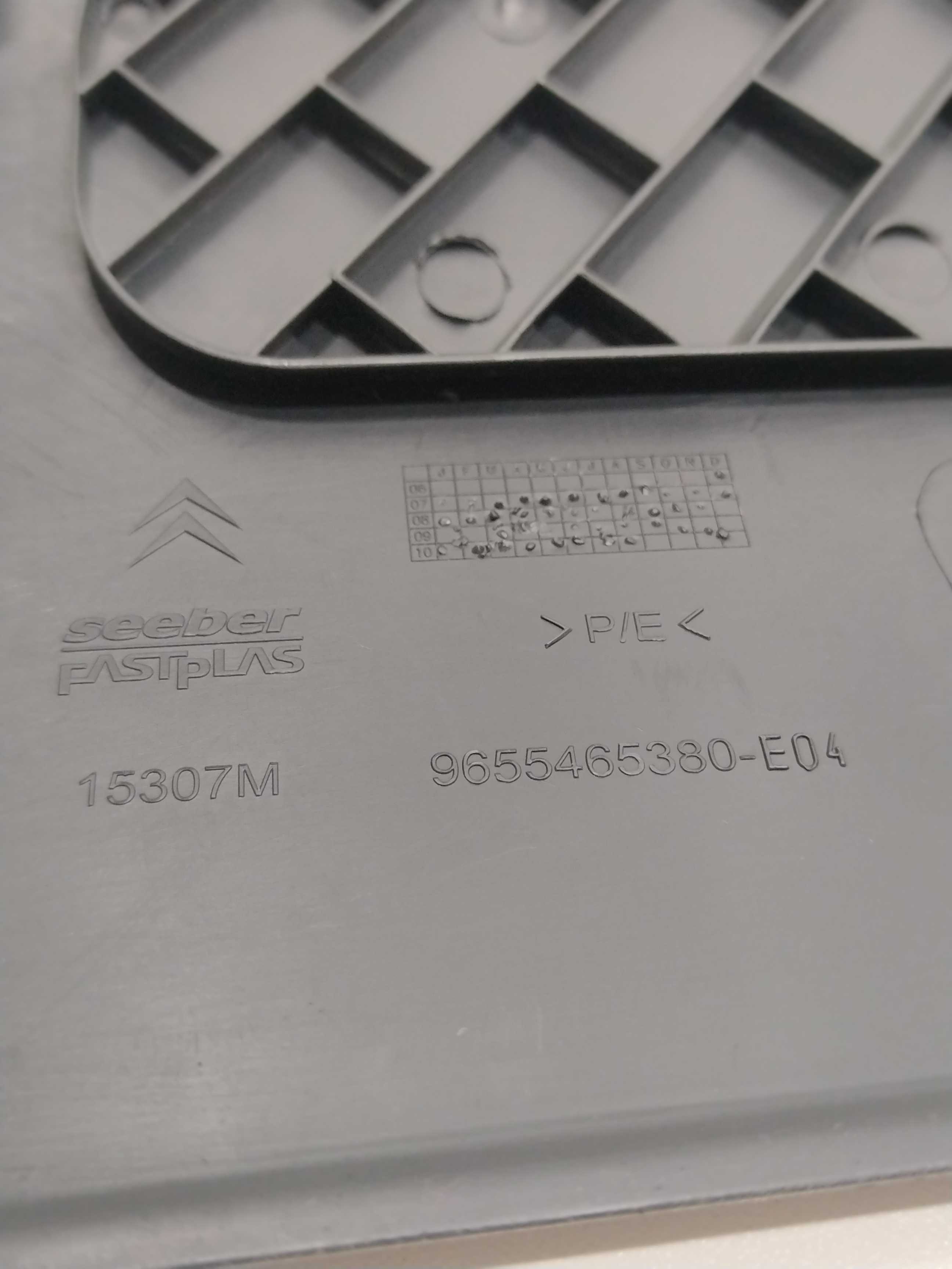 Tampa Caixa Fusível Painel Citroen C3 2011 9655465380 3