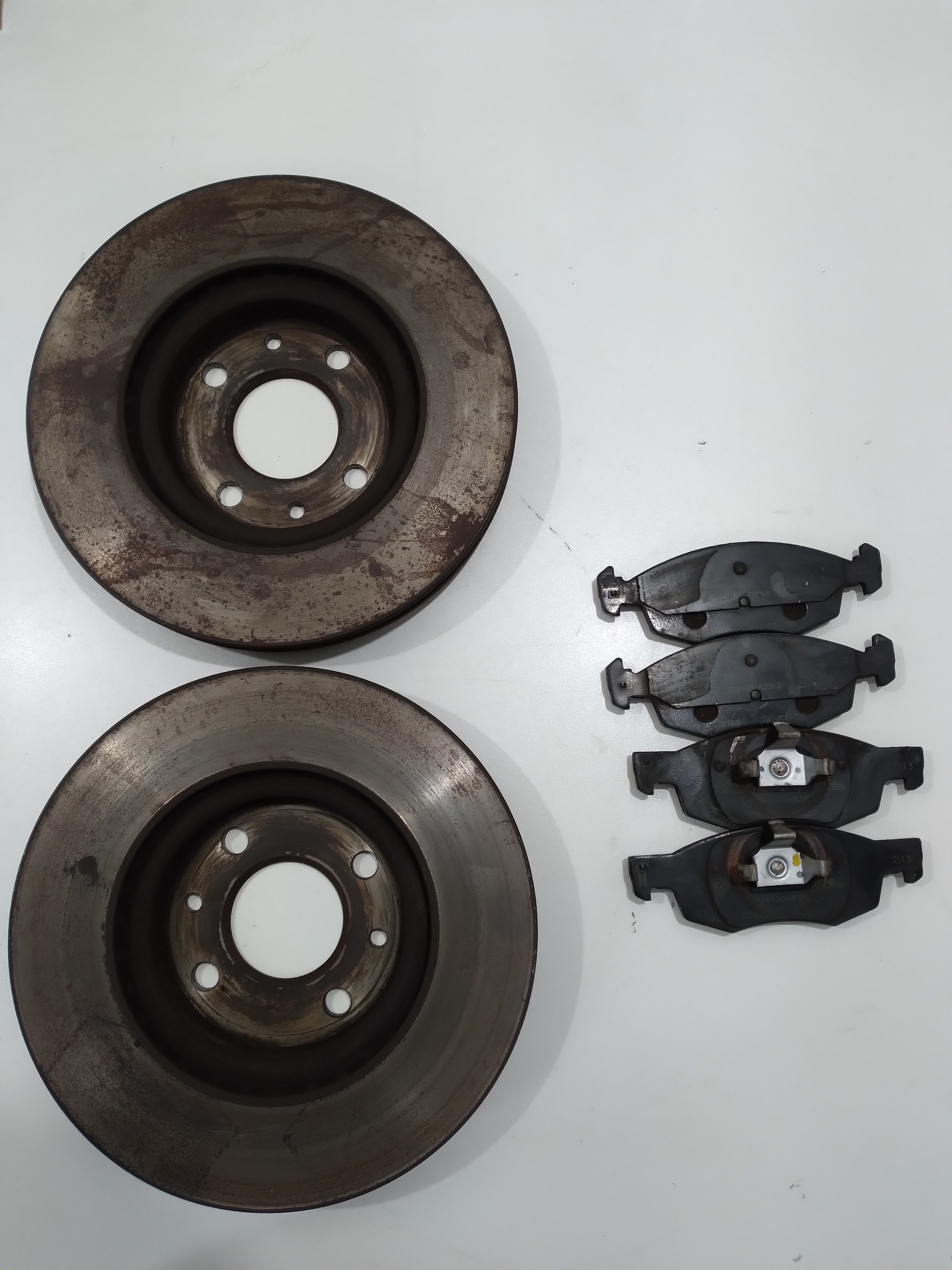 Kit Discos/pastilhas Dianteiras Grand Siena Attrac. 1.4 2013 7