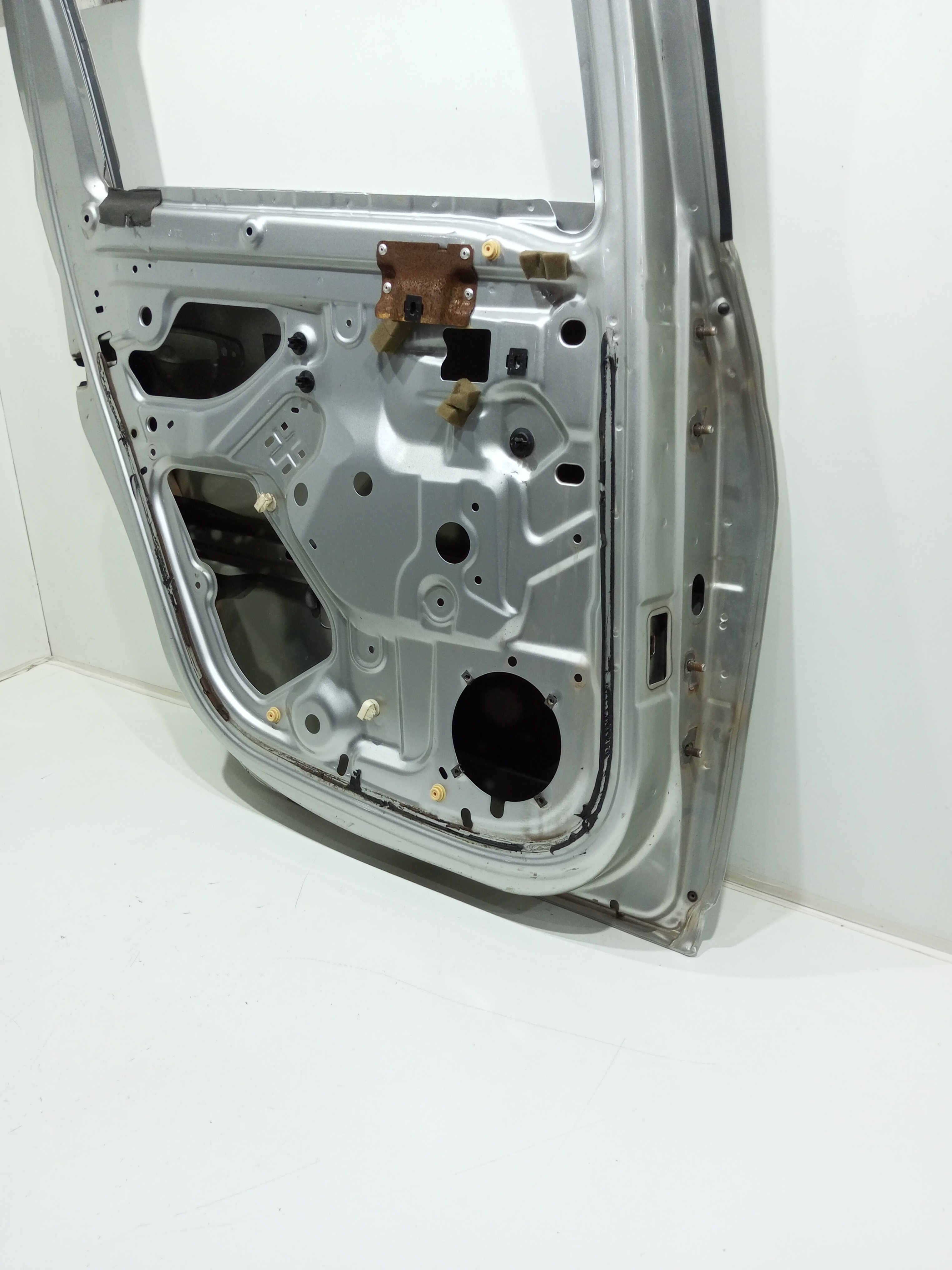 Porta Traseira Esquerda Renault Duster 1.6 2014 Dynamique Traseira Esquerdo Prata 3