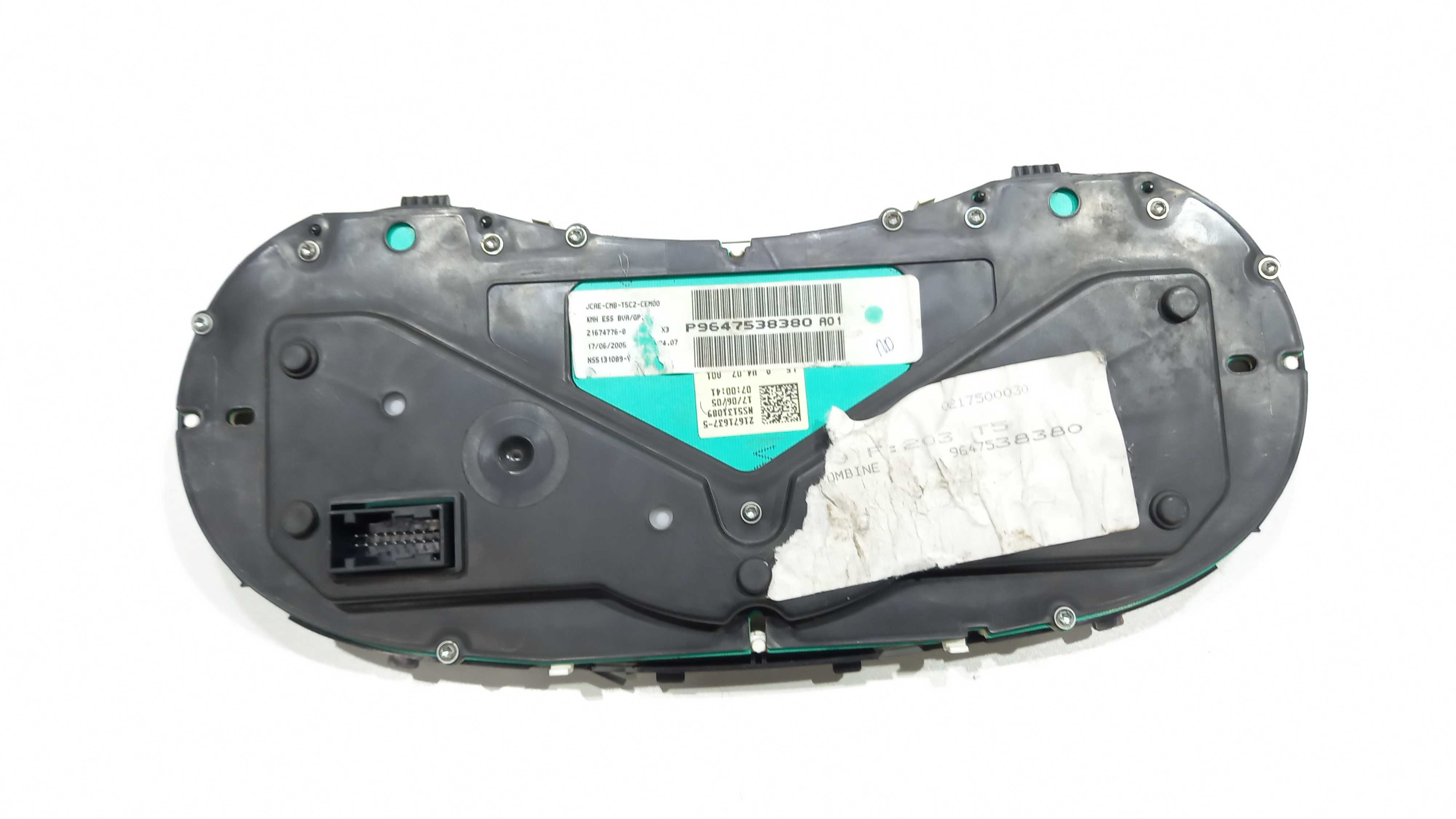 Painel De Instrumentos Peugeot 307 2.0 Auto. Sw 2005 2006 Cinza 4