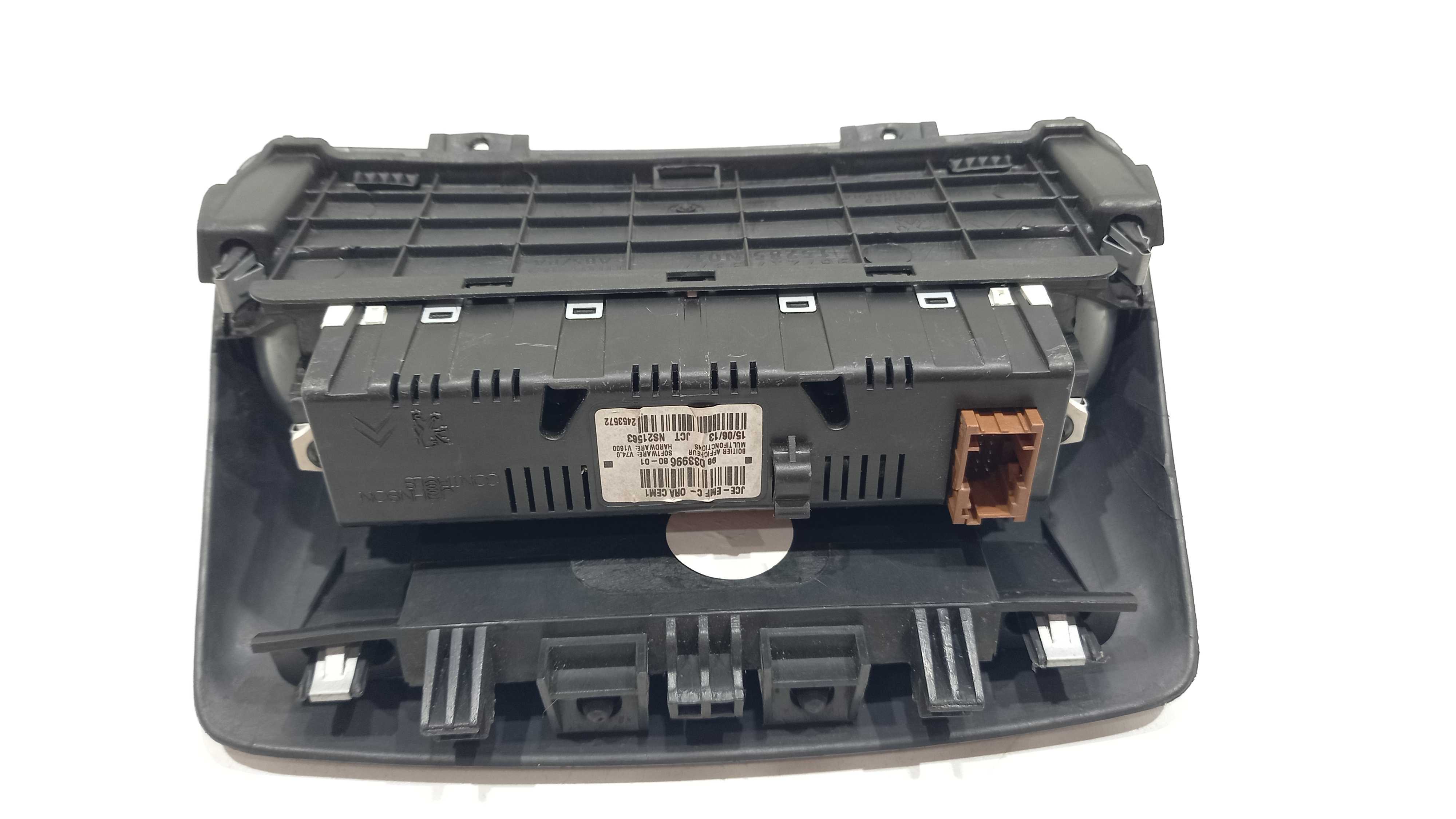 Computador De Bordo Com Moldura Peugeot 308 2014 5