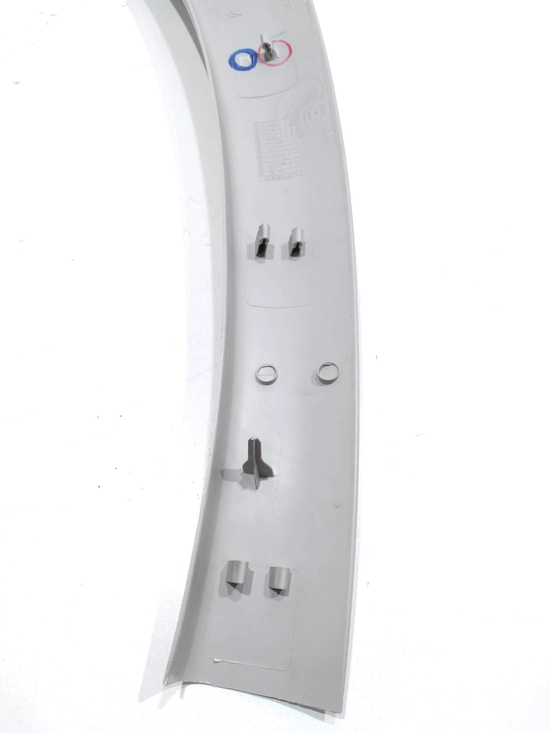 Moldura Coluna Parabrisa Lado Esquerdo Citroën C3 Glx 2011 3