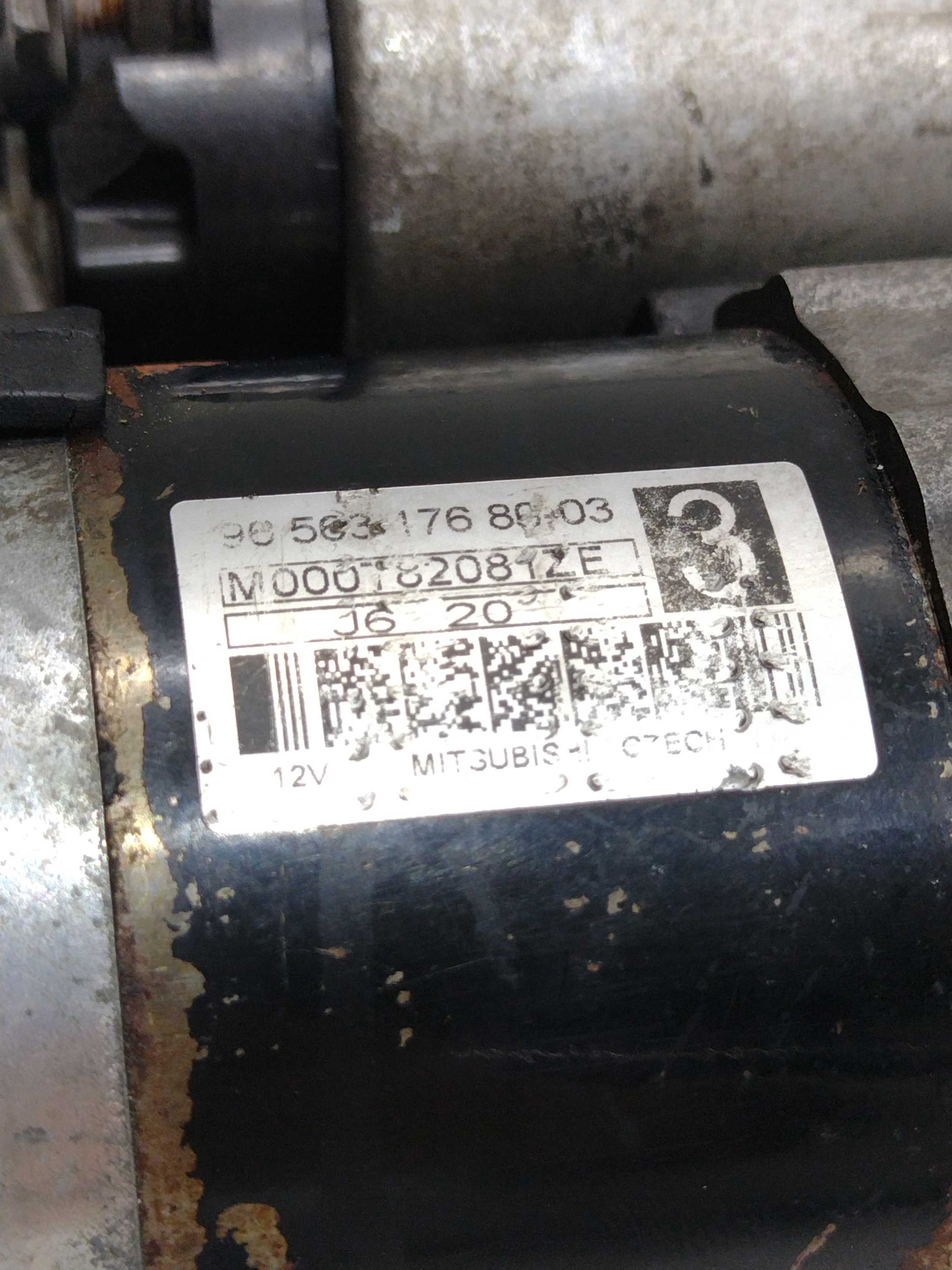 Motor Partida Arranque Peugeot 307 2008 2.0 Aut Original 6