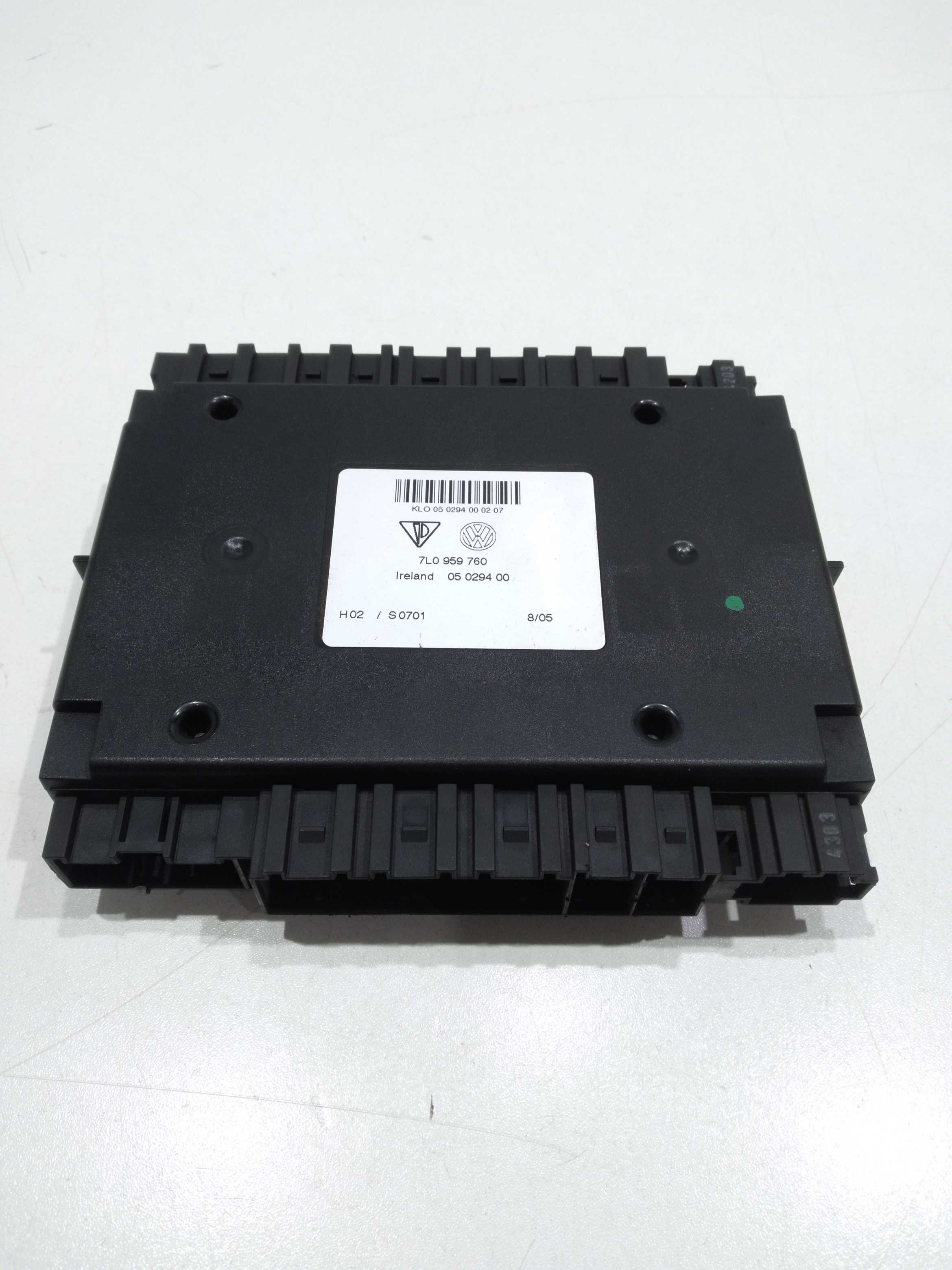 Módulo Controle Banco Vw Touareg 4.2 V8 2005 1