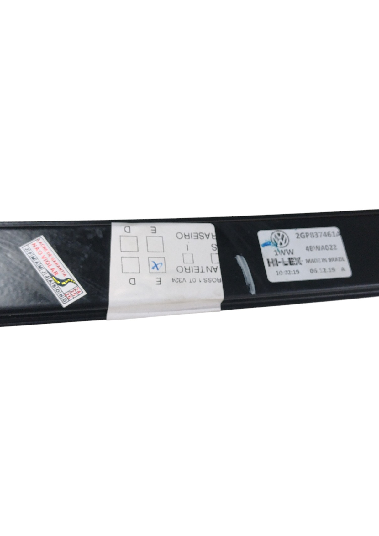 Máquina Vidro Elet Porta Diant Esq T-cross 2020 2gp837461a 3