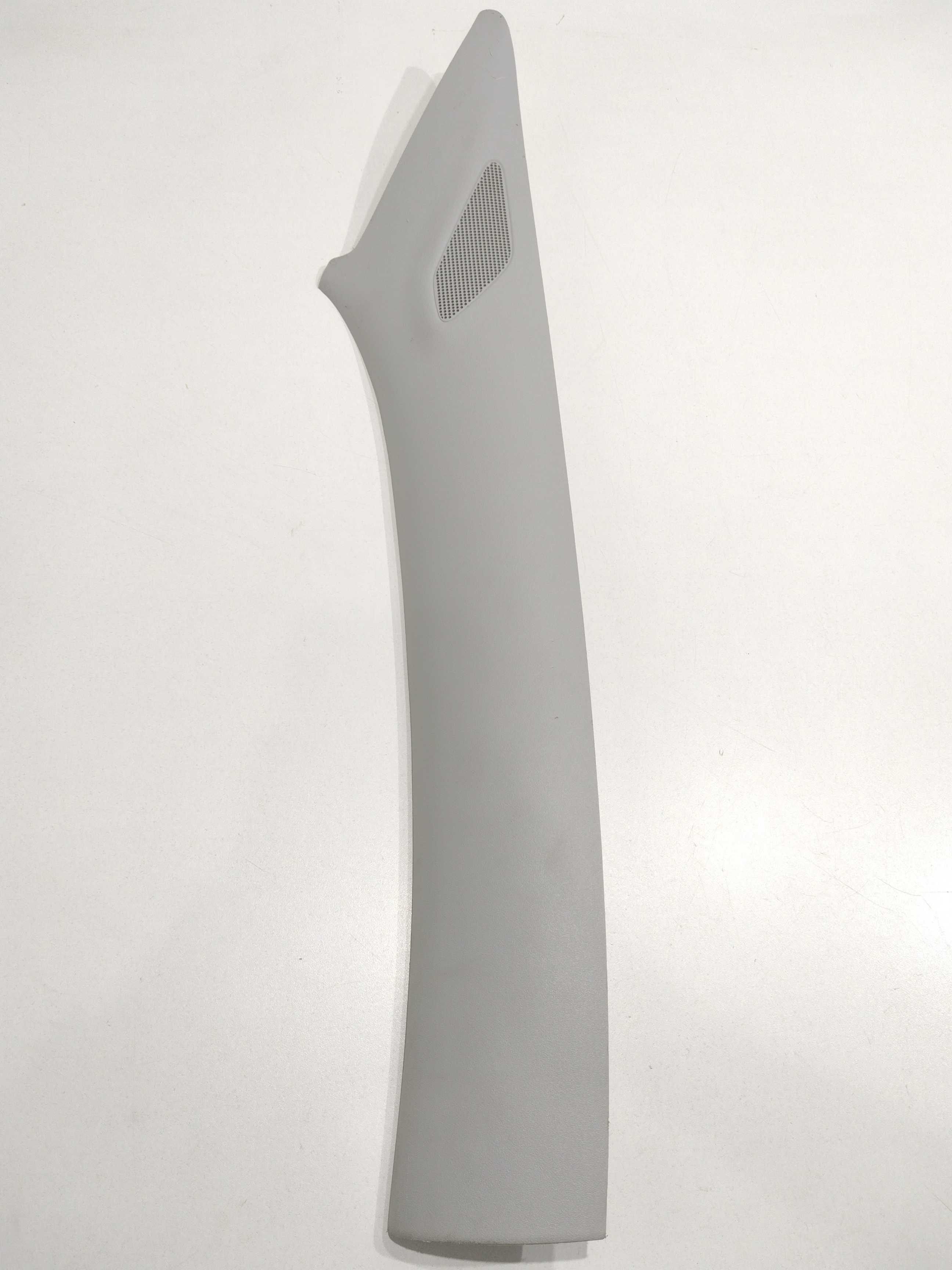Moldura Coluna Parabrisa Direito Gol G5 Vw 2009 Orig Cinza Claro 1
