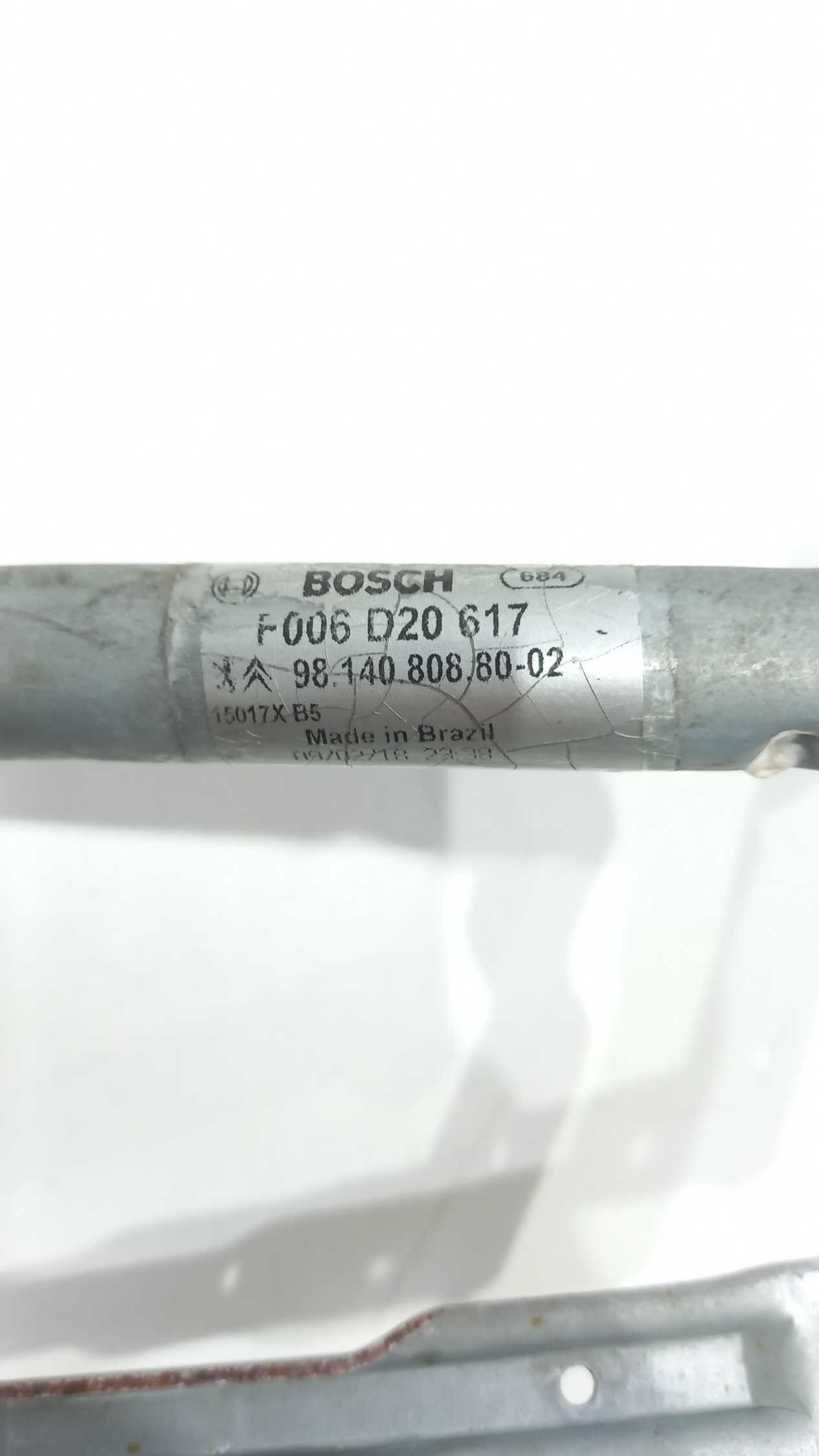 Motor E Maquina Do Limpador Parabrisa Peugeot 2008 2018 2