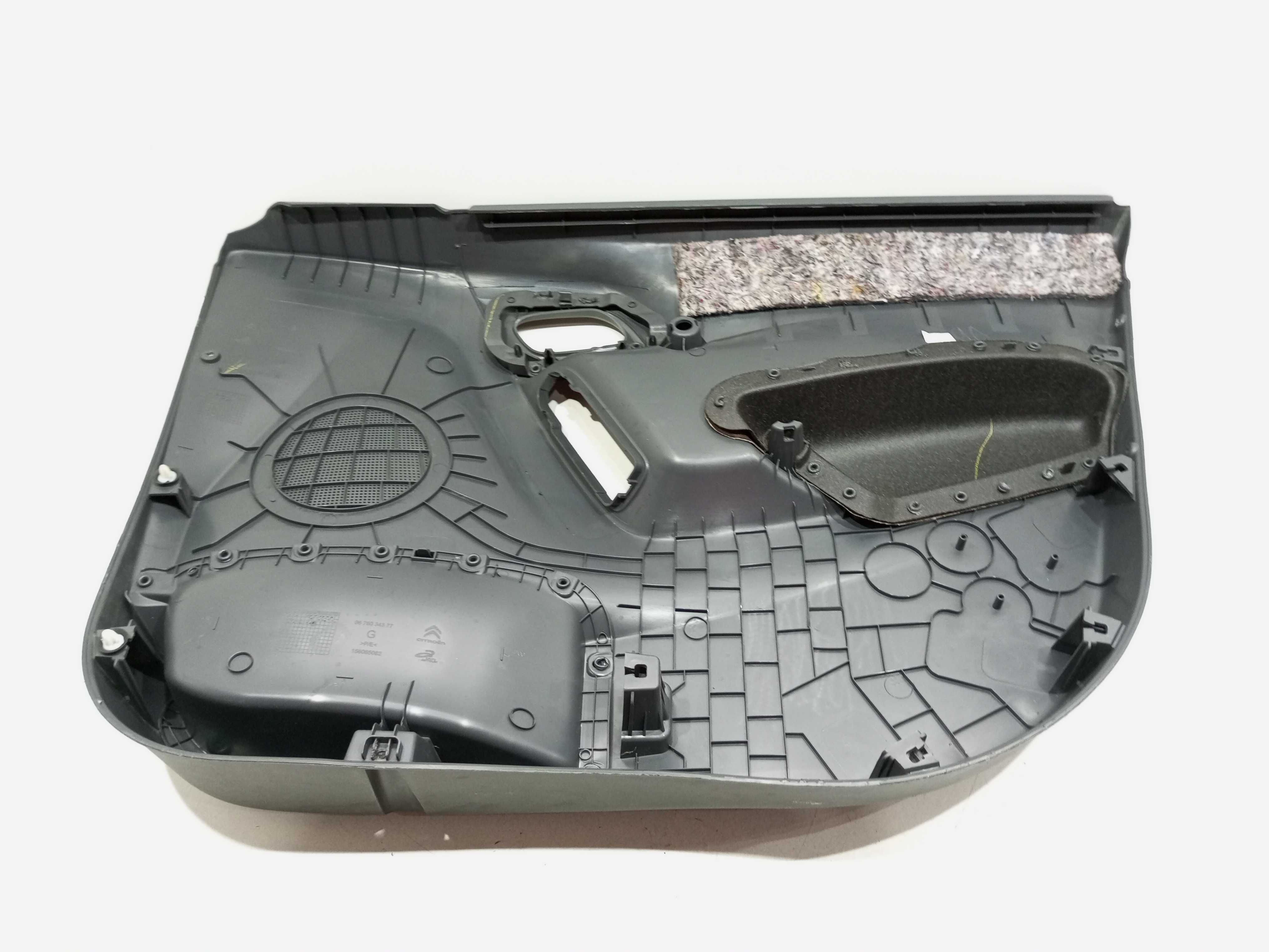 Forro De Porta Dianteira Esquerda Citroen C3 1.6 2014 Couro 6