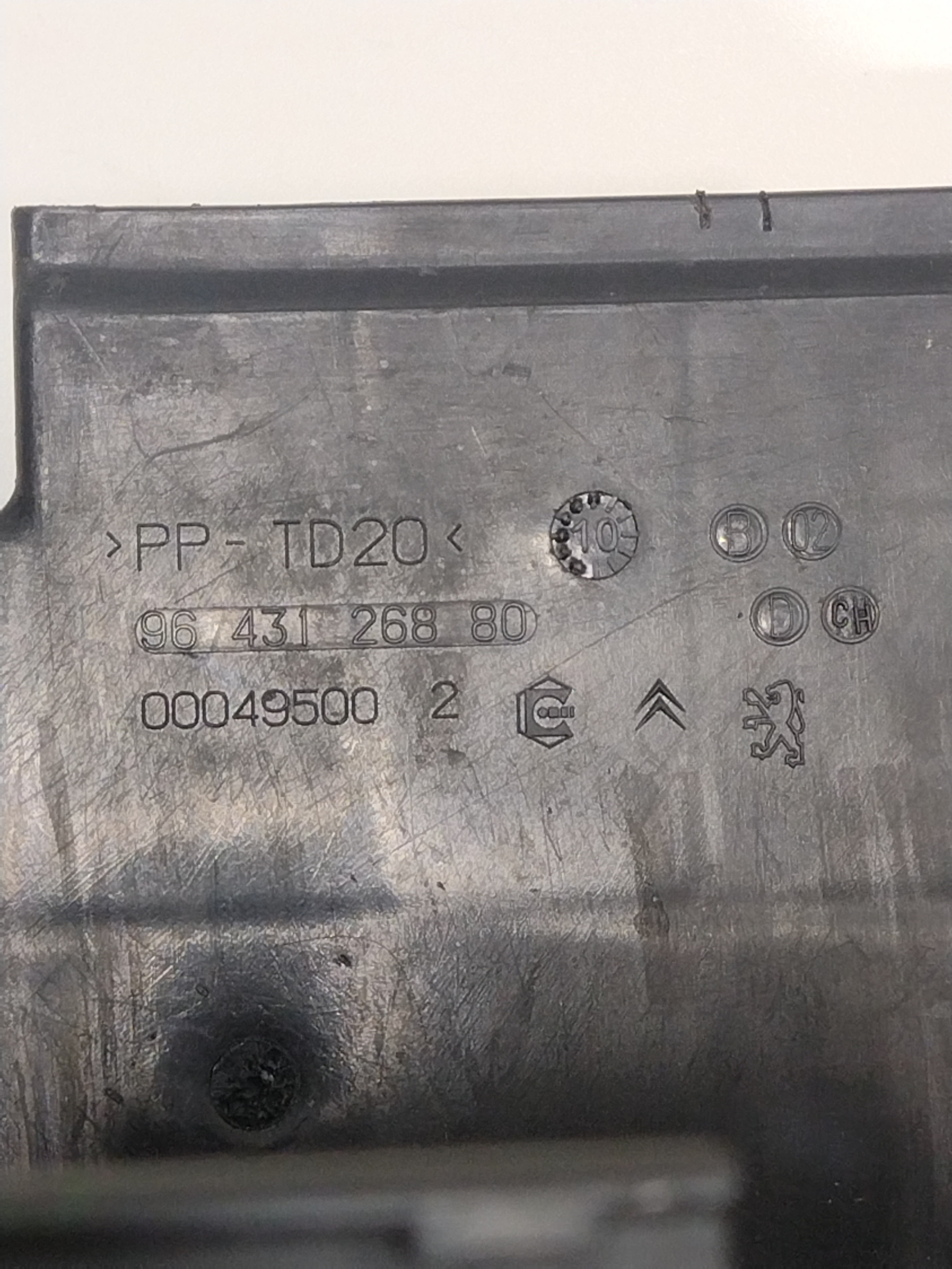 Suporte Módulo De Injeção Citroen C3 2011 6