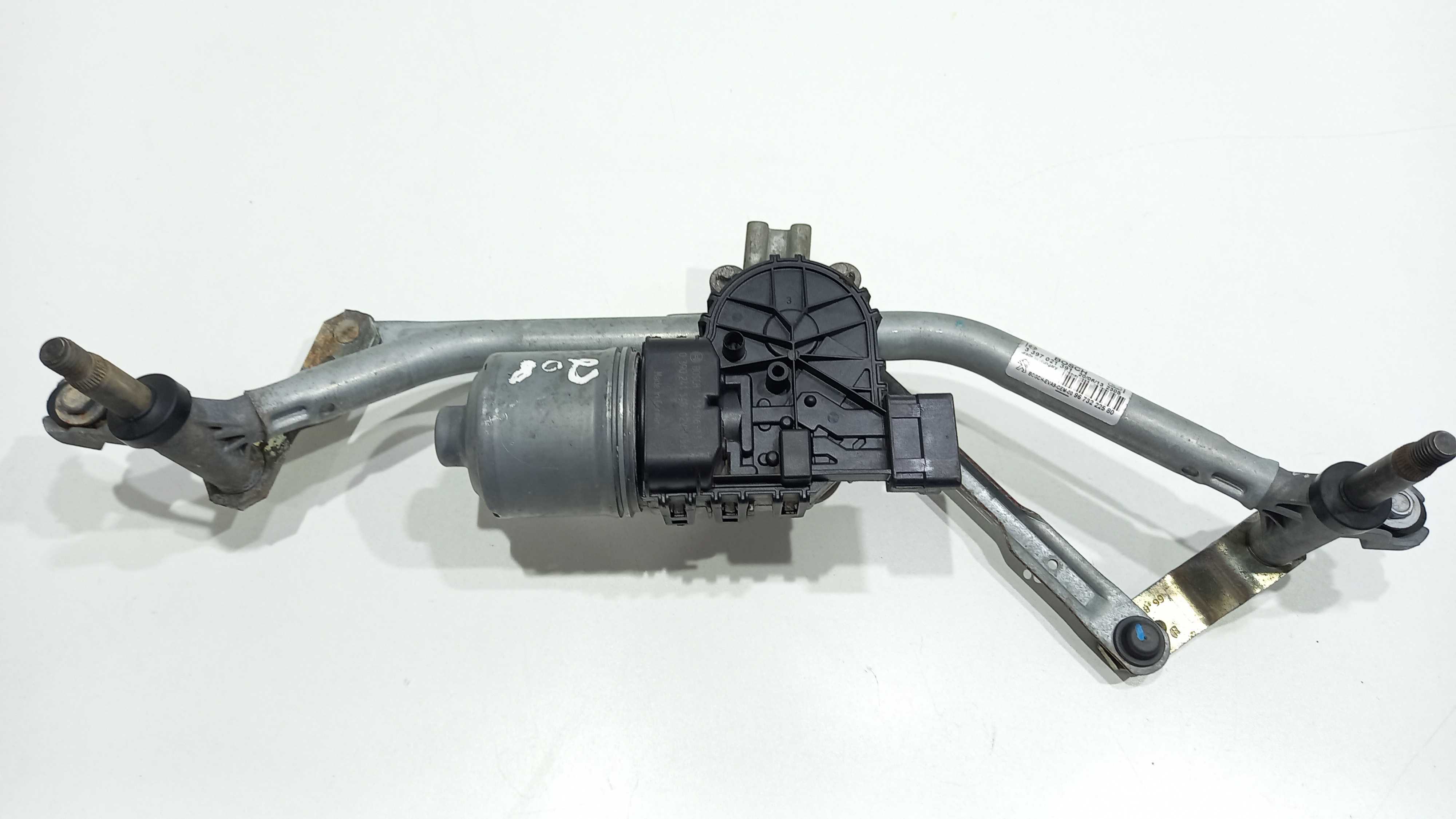 Motor E Maquina Do Limpador  Dianteiro Peugeot 208 2014 1