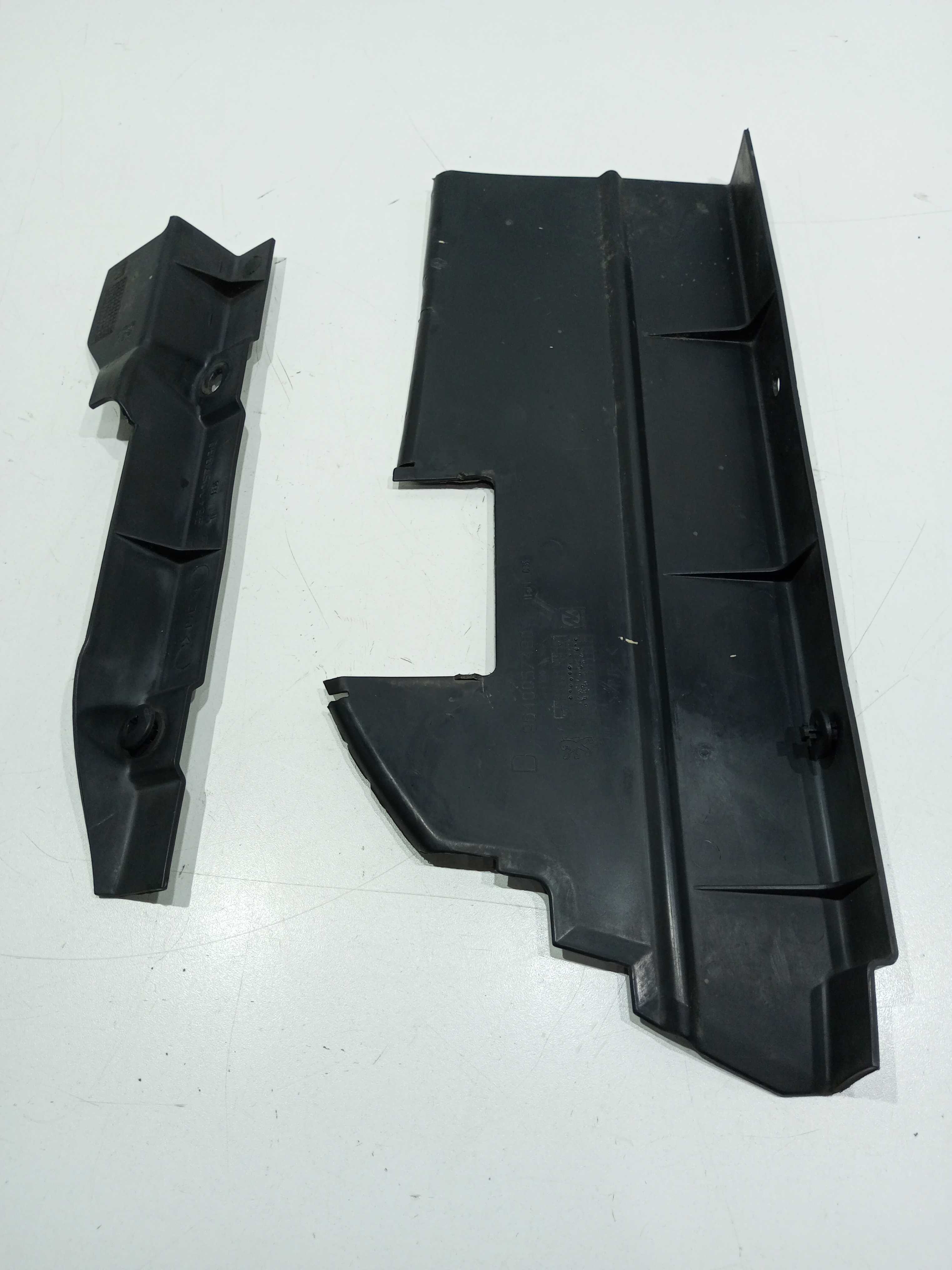 Par Defletores Laterais Radiador Peugeot 307 2.0 2004 1